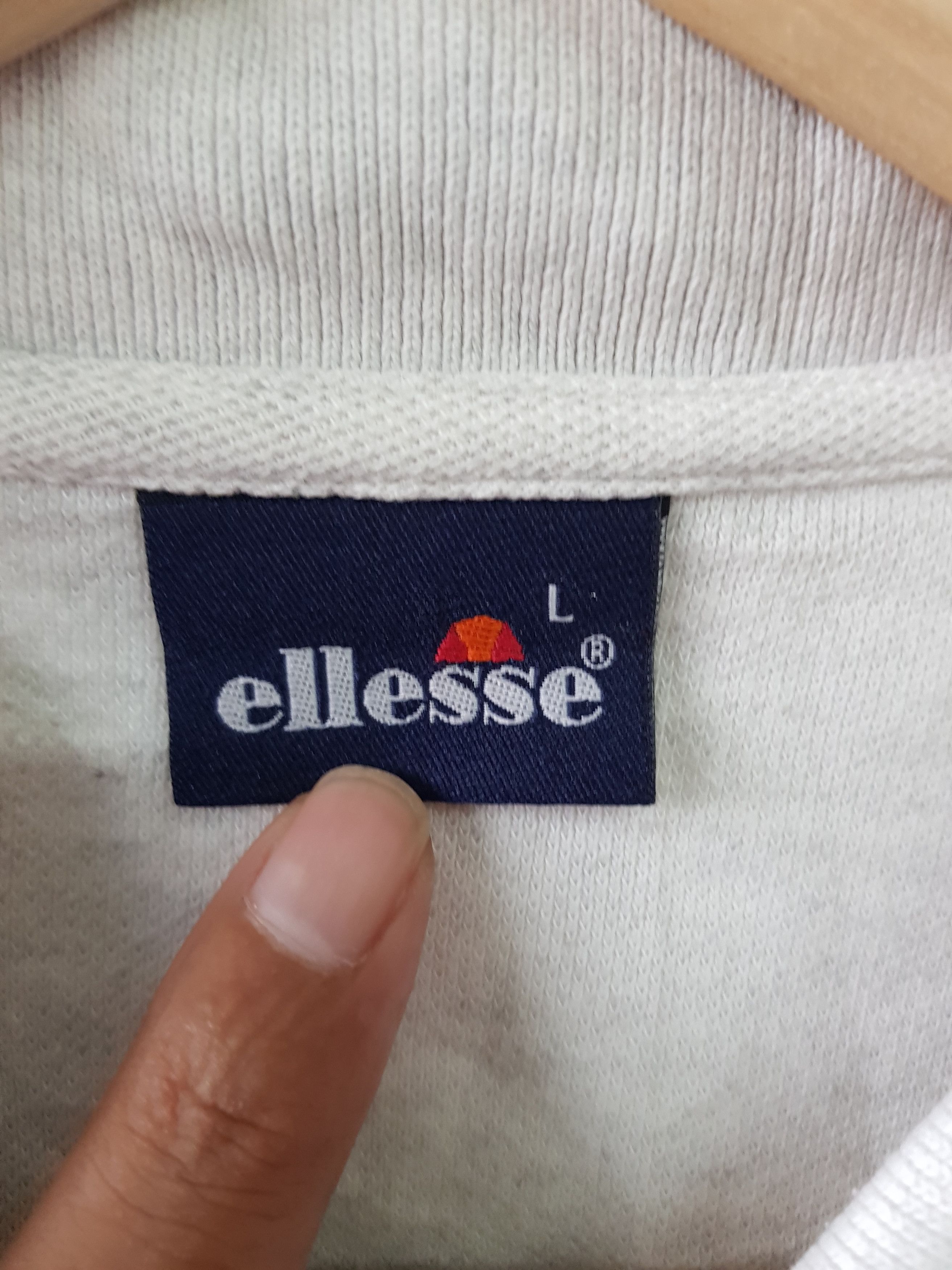 Ellesse × Japanese Brand Vintage 90s ELLESSE Polos Shirt Size L Size US L / EU 52-54 / 3 - 6 Thumbnail