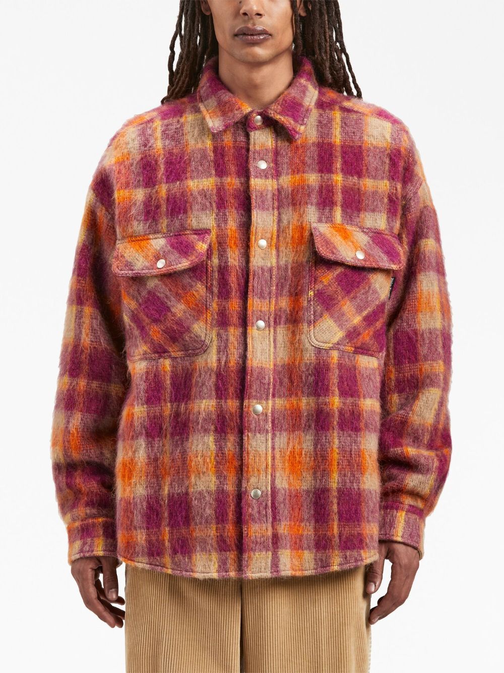 Palm Angels CHECKED WOOL OVERSHIRT Size US S / EU 44-46 / 1 - 5 Thumbnail