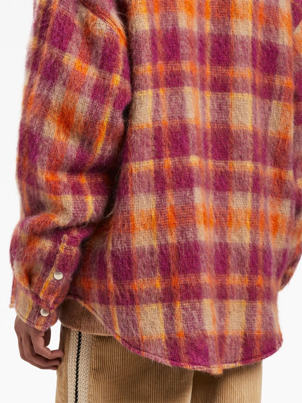 Palm Angels CHECKED WOOL OVERSHIRT Size US S / EU 44-46 / 1 - 6 Thumbnail