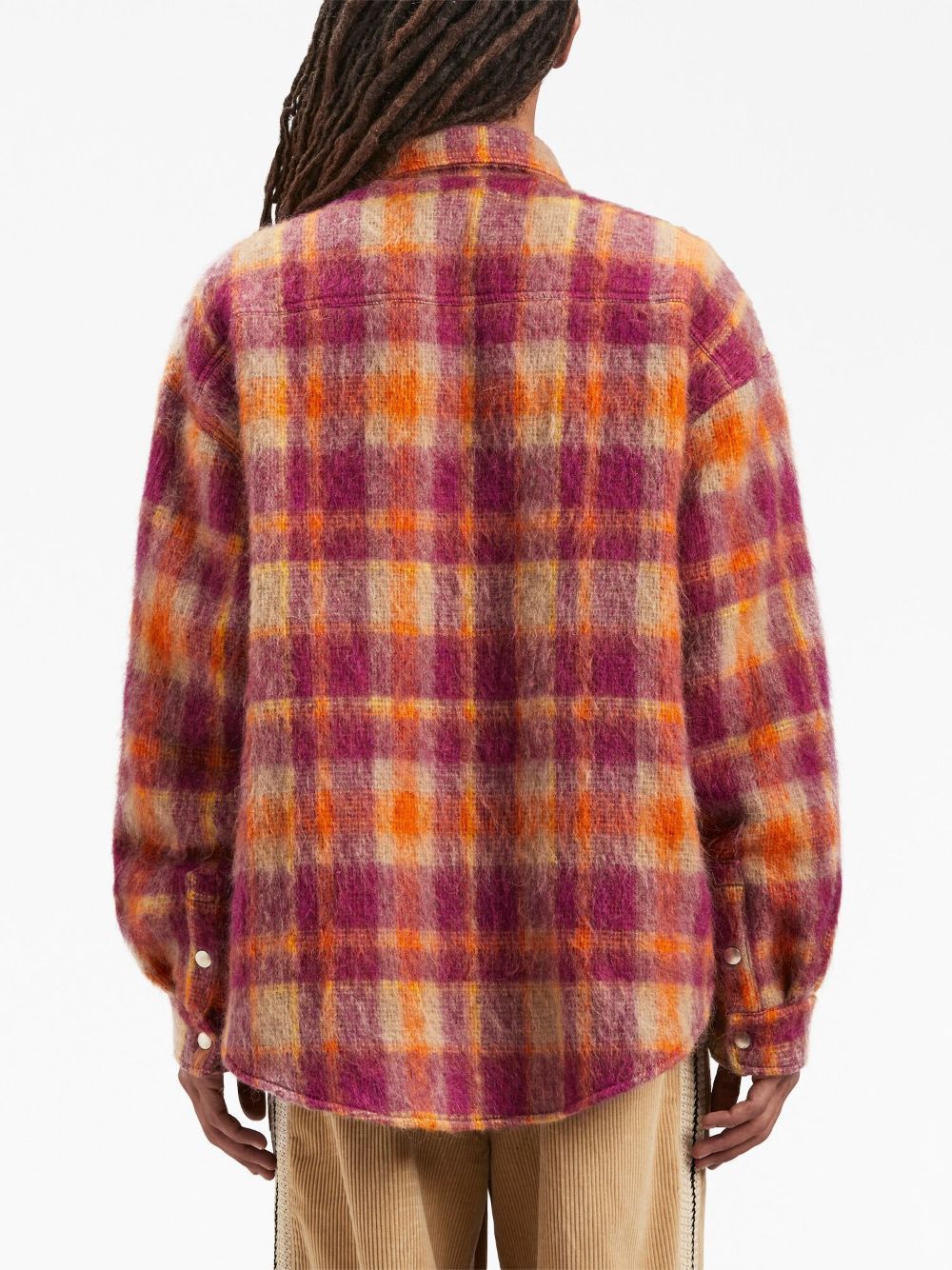 Palm Angels CHECKED WOOL OVERSHIRT Size US S / EU 44-46 / 1 - 3 Thumbnail