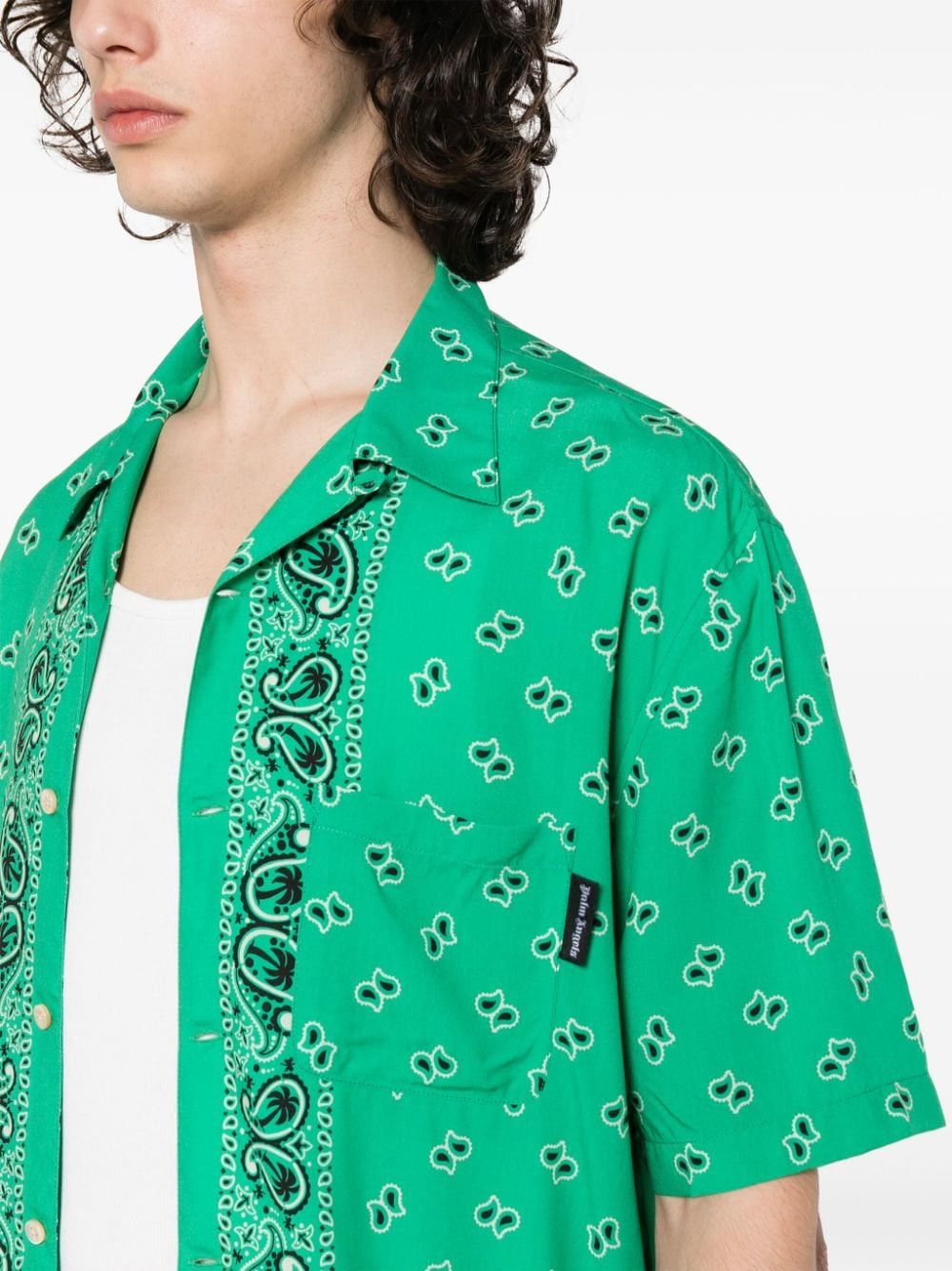 Palm Angels PAISLEY PRINT SHIRT Size US S / EU 44-46 / 1 - 4 Thumbnail
