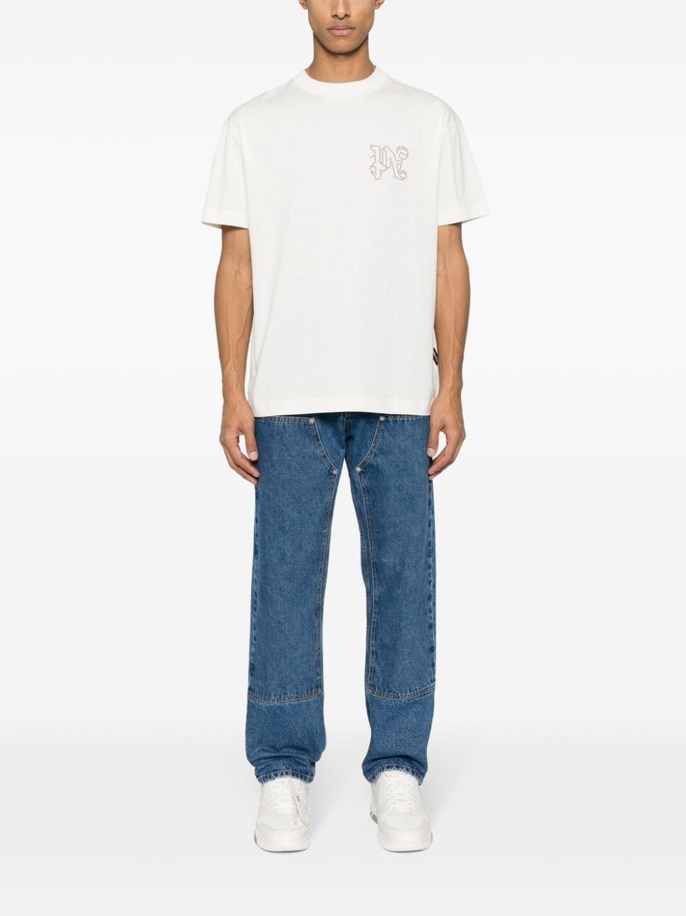 Palm Angels MONOGRAM DENIM JEANS Size US 33 - 4 Thumbnail