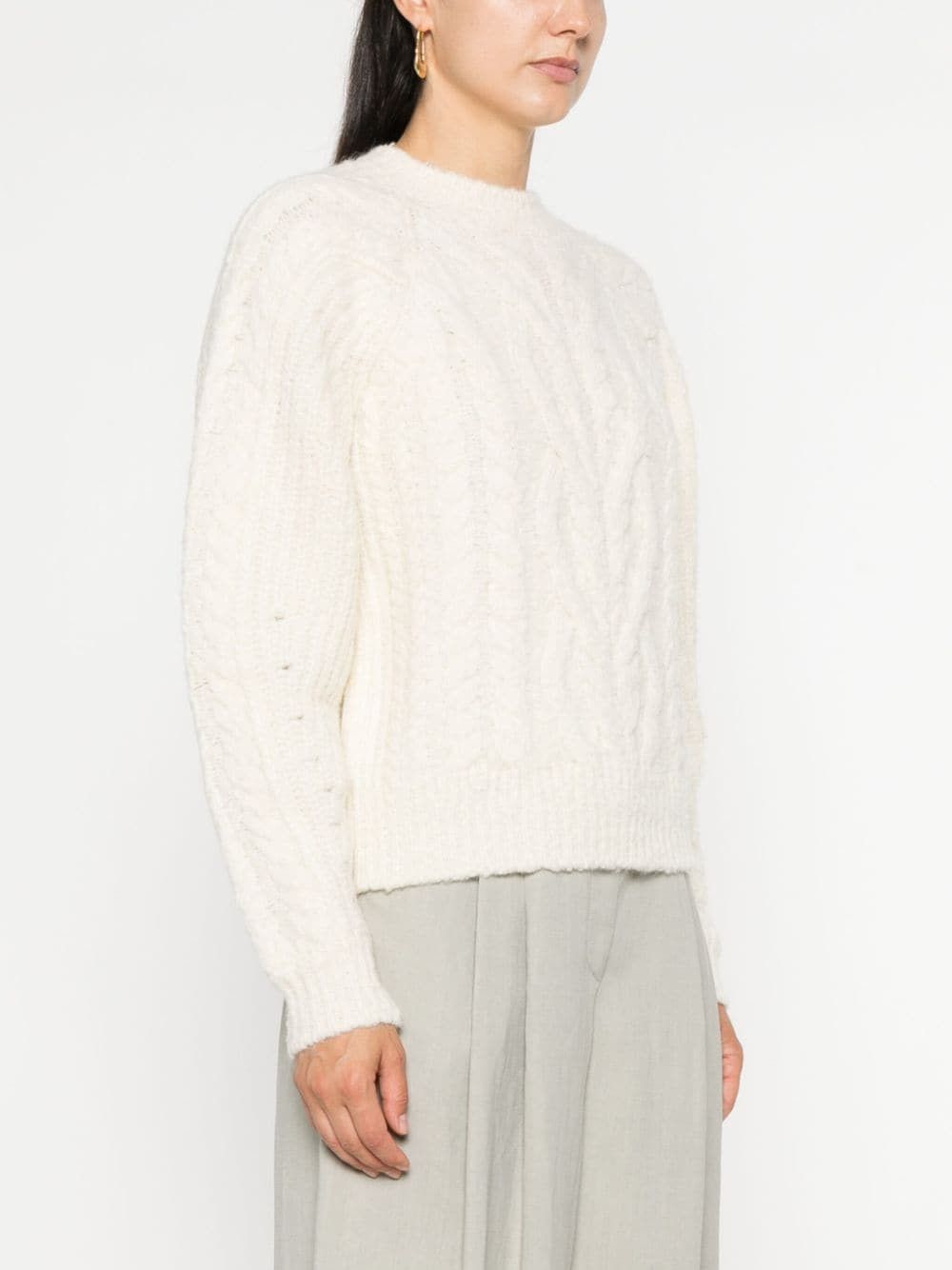 Isabel Marant KALLIE WOOL BLEND JUMPER Size S / US 4 / IT 40 - 4 Thumbnail