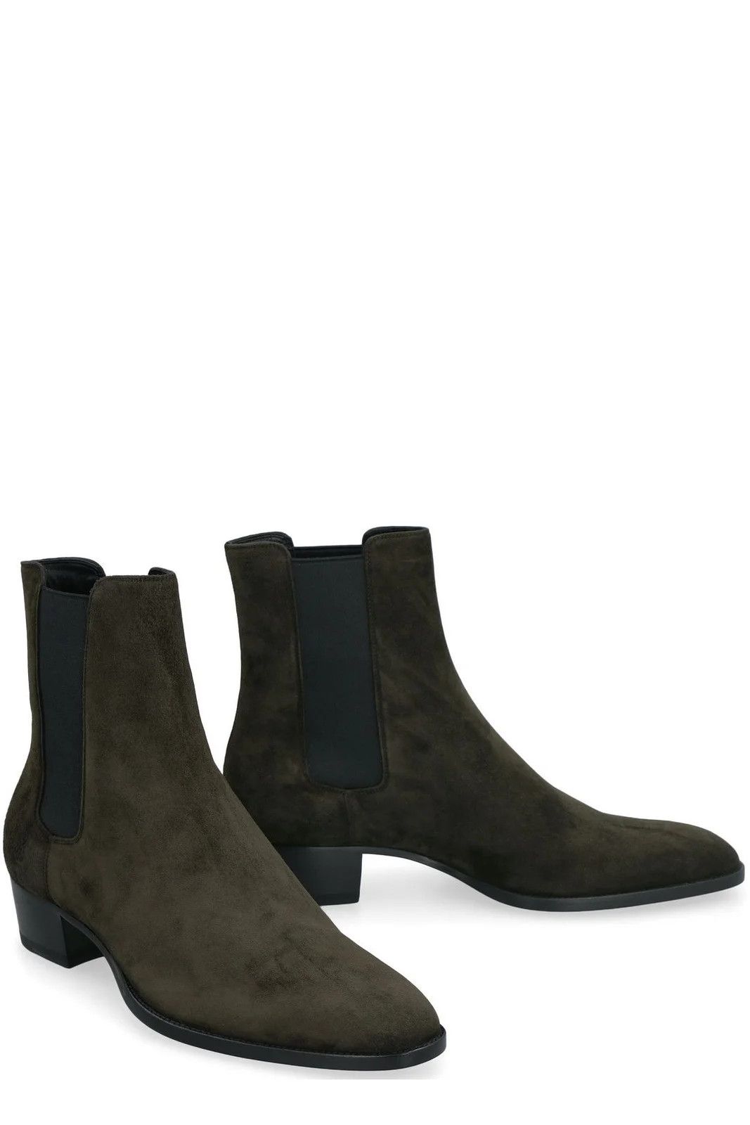 Saint Laurent Paris Saint Laurent Wyatt Suede Chelsea Boots Size US 7.5 / EU 40-41 - 2 Thumbnail