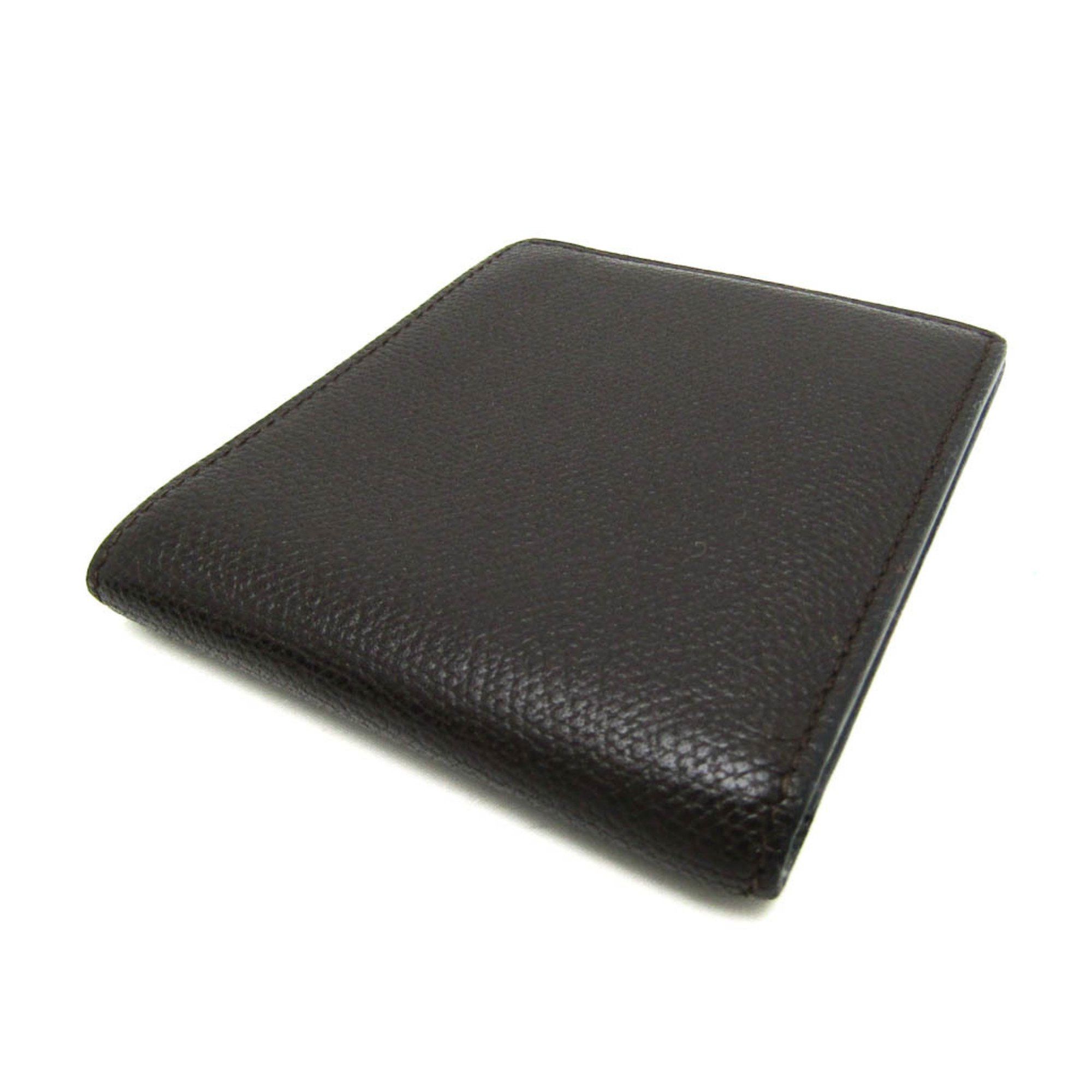 Valextra Valextra Men,Women Leather Bill Wallet (bi-fold) Dark Brown Size ONE SIZE - 2 Thumbnail