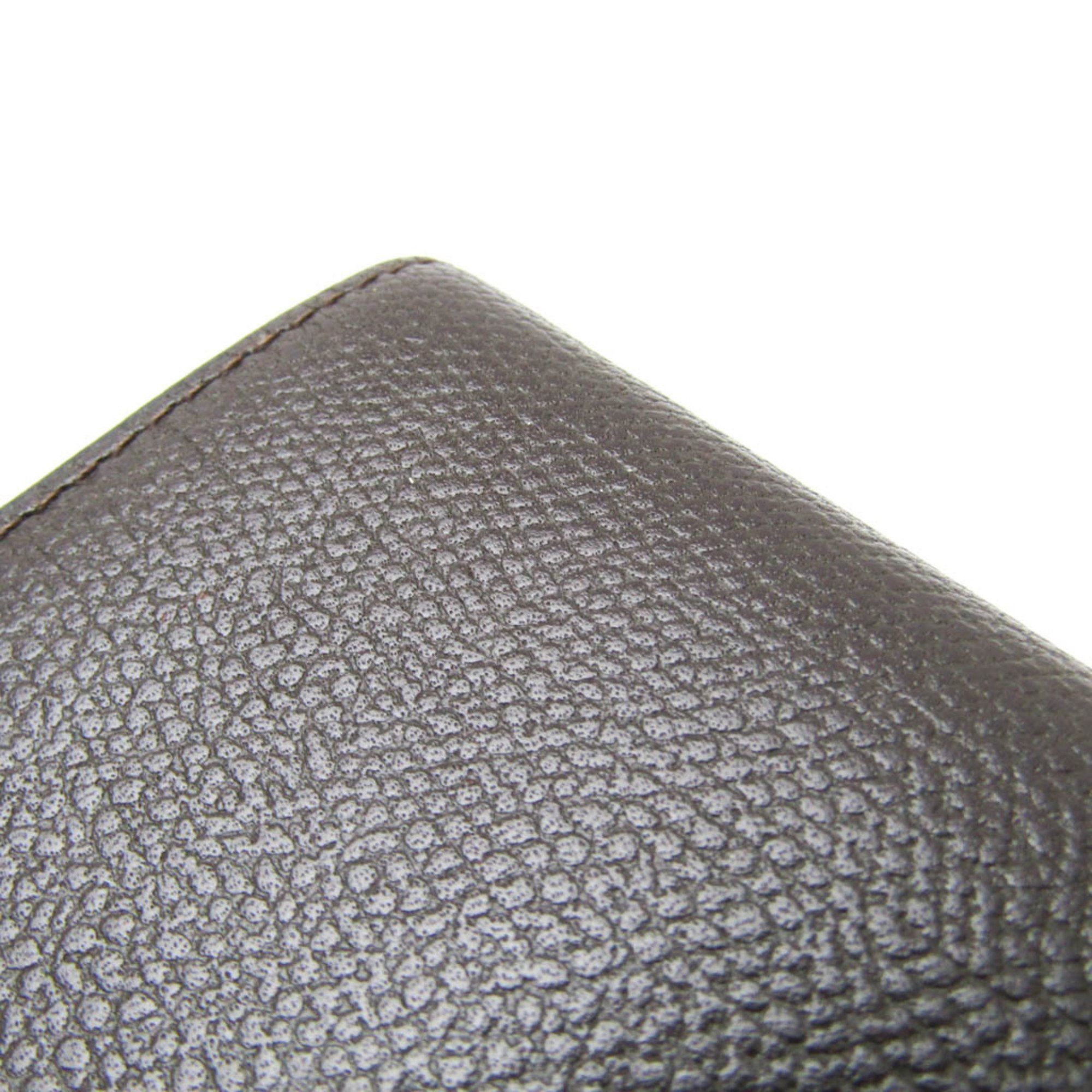 Valextra Valextra Men,Women Leather Bill Wallet (bi-fold) Dark Brown Size ONE SIZE - 8 Thumbnail