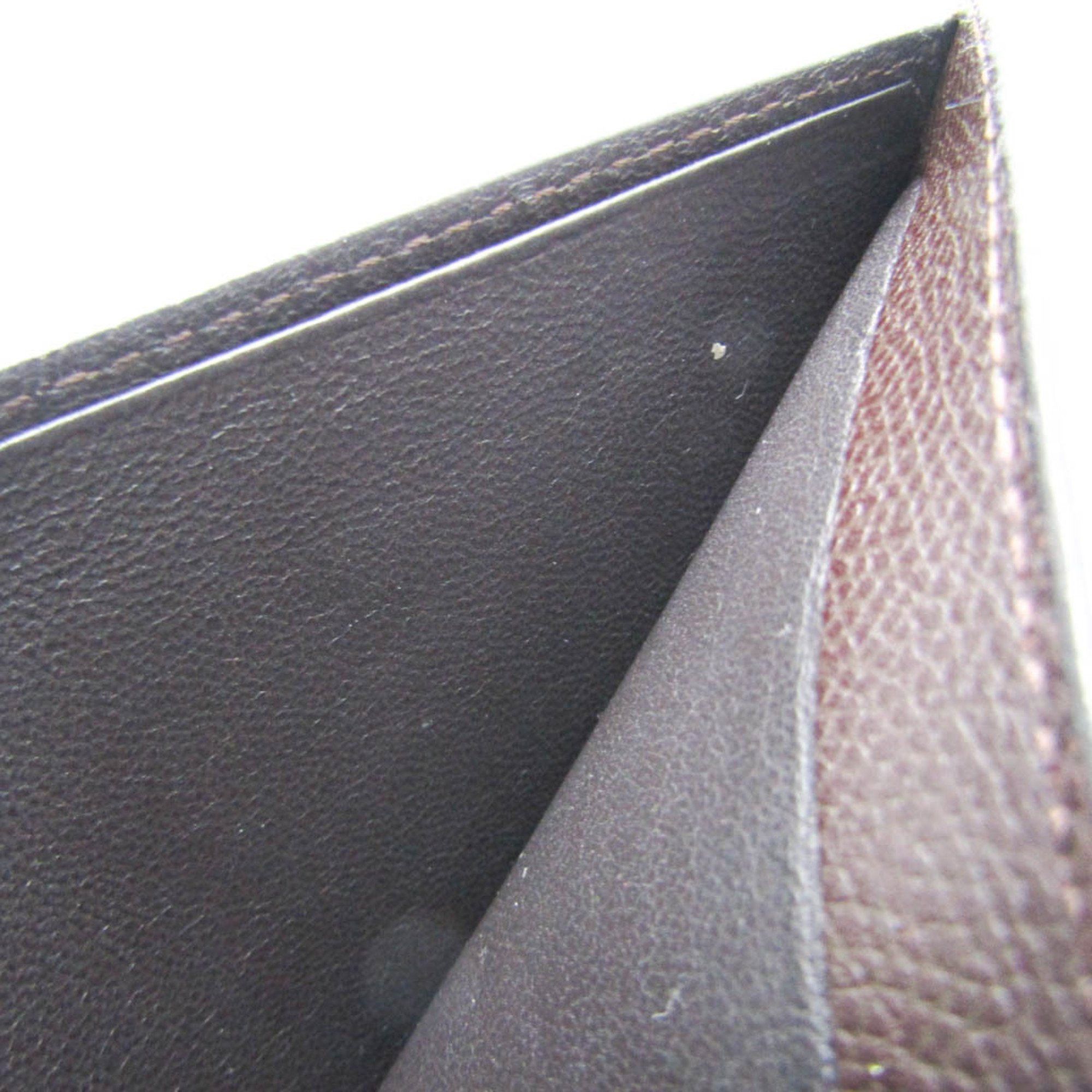 Valextra Valextra Men,Women Leather Bill Wallet (bi-fold) Dark Brown Size ONE SIZE - 13 Thumbnail