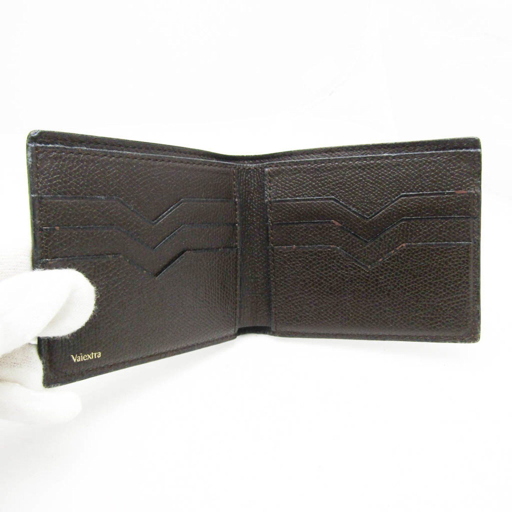 Valextra Valextra Men,Women Leather Bill Wallet (bi-fold) Dark Brown Size ONE SIZE - 3 Thumbnail