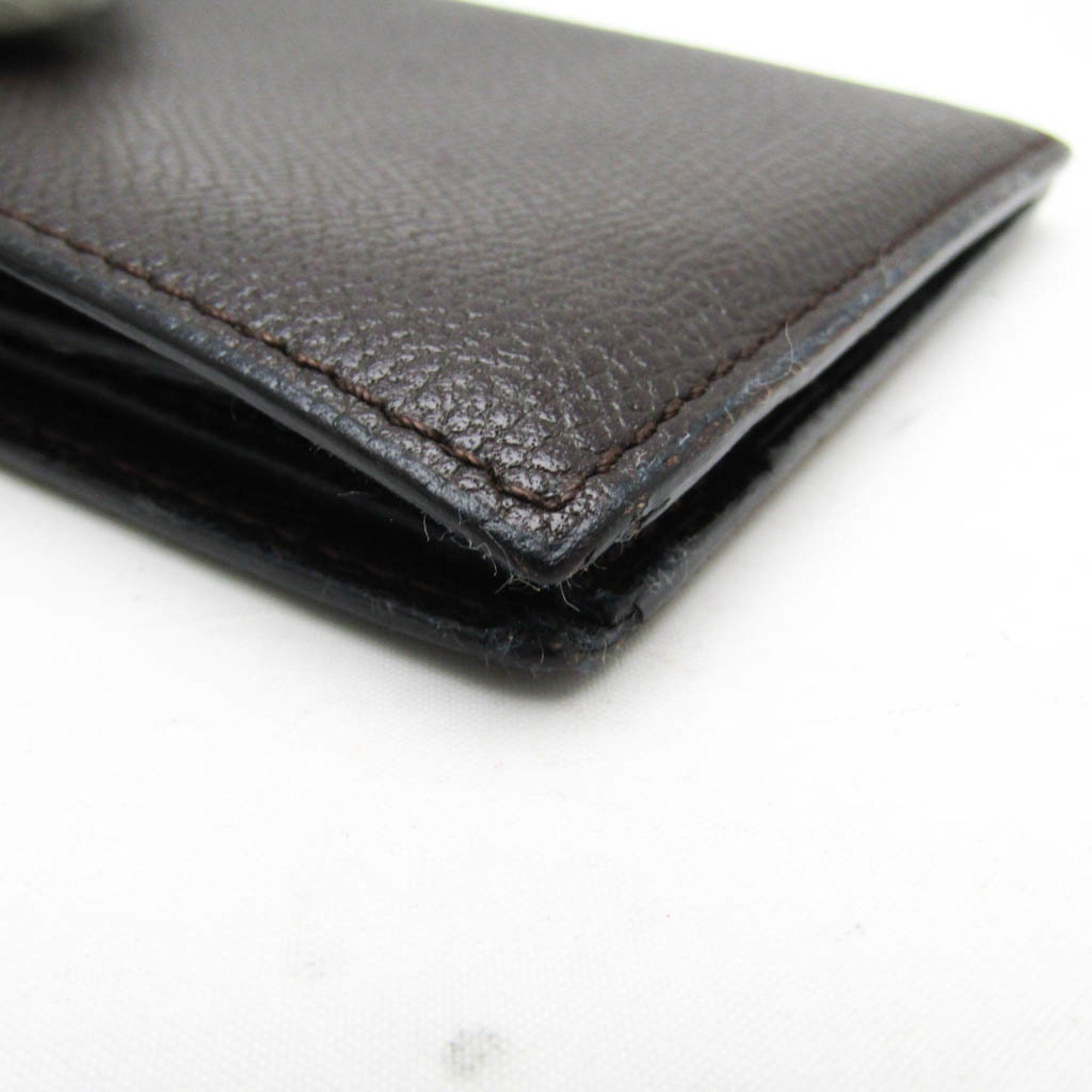 Valextra Valextra Men,Women Leather Bill Wallet (bi-fold) Dark Brown Size ONE SIZE - 5 Thumbnail