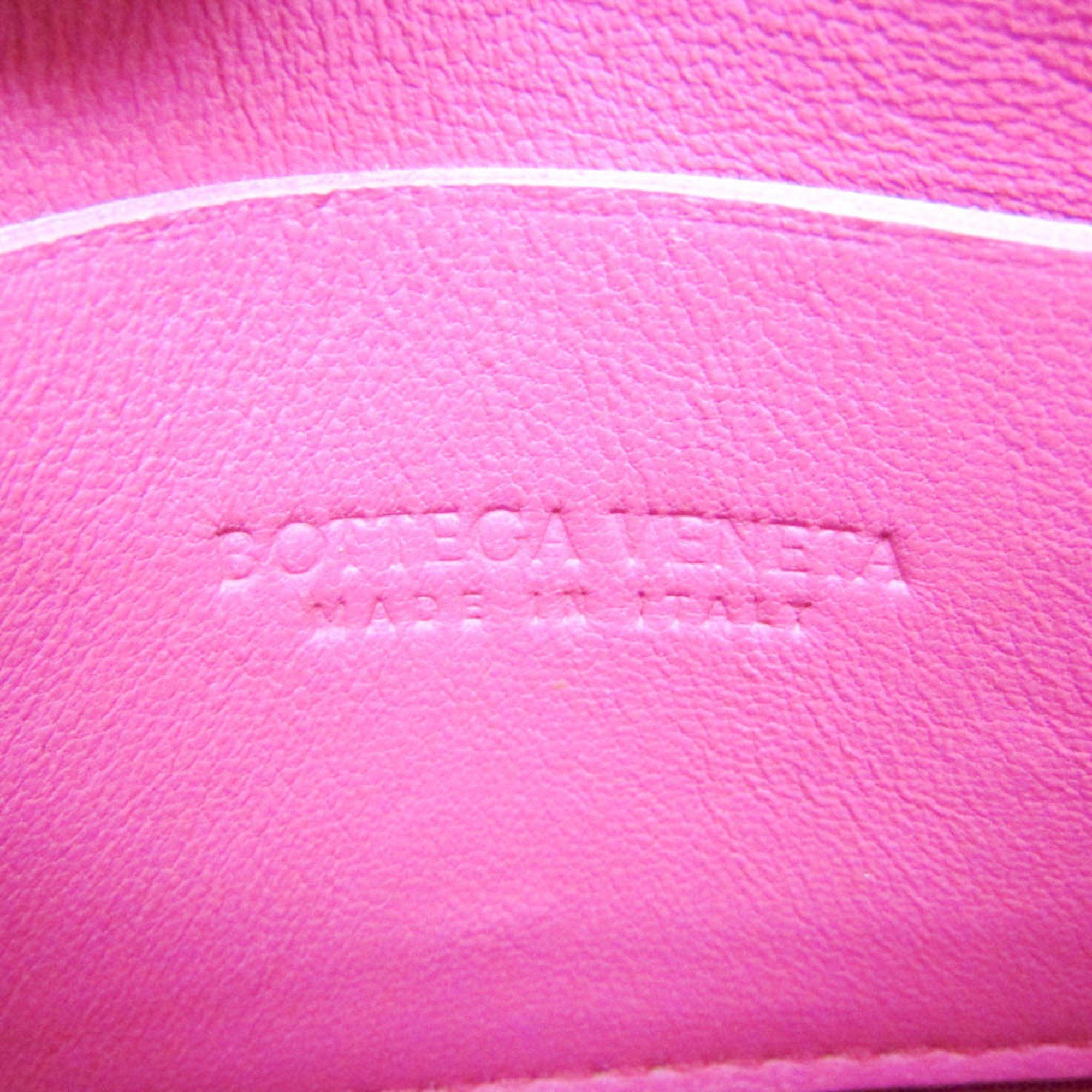 Bottega Veneta Bottega Veneta CANDY CASSETTE 710139 Women's Leather Shoulder Bag Pink Size ONE SIZE - 11 Thumbnail