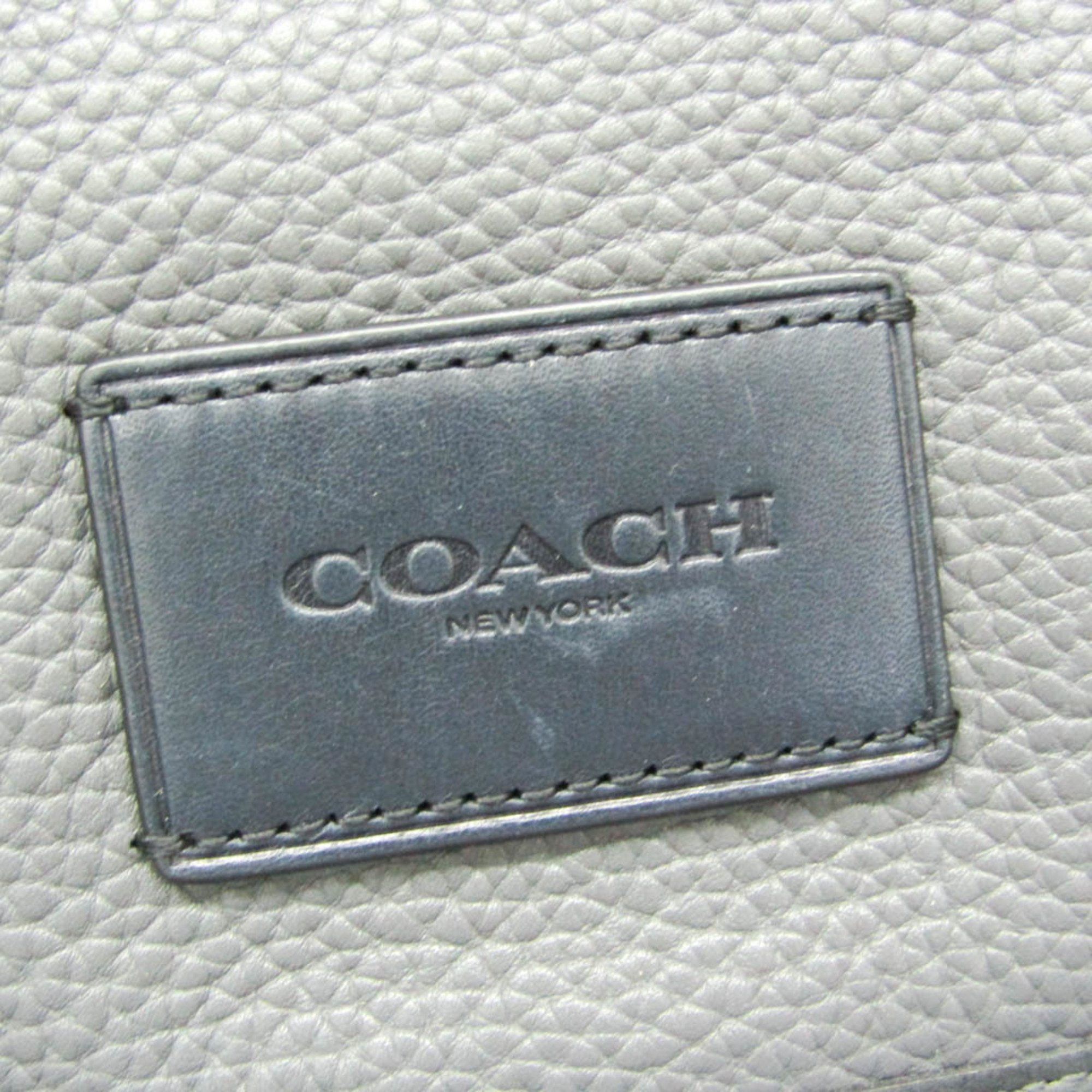 Coach Coach Manhattan 86735 Men's Leather,Suede Backpack Gray Size ONE SIZE - 6 Thumbnail