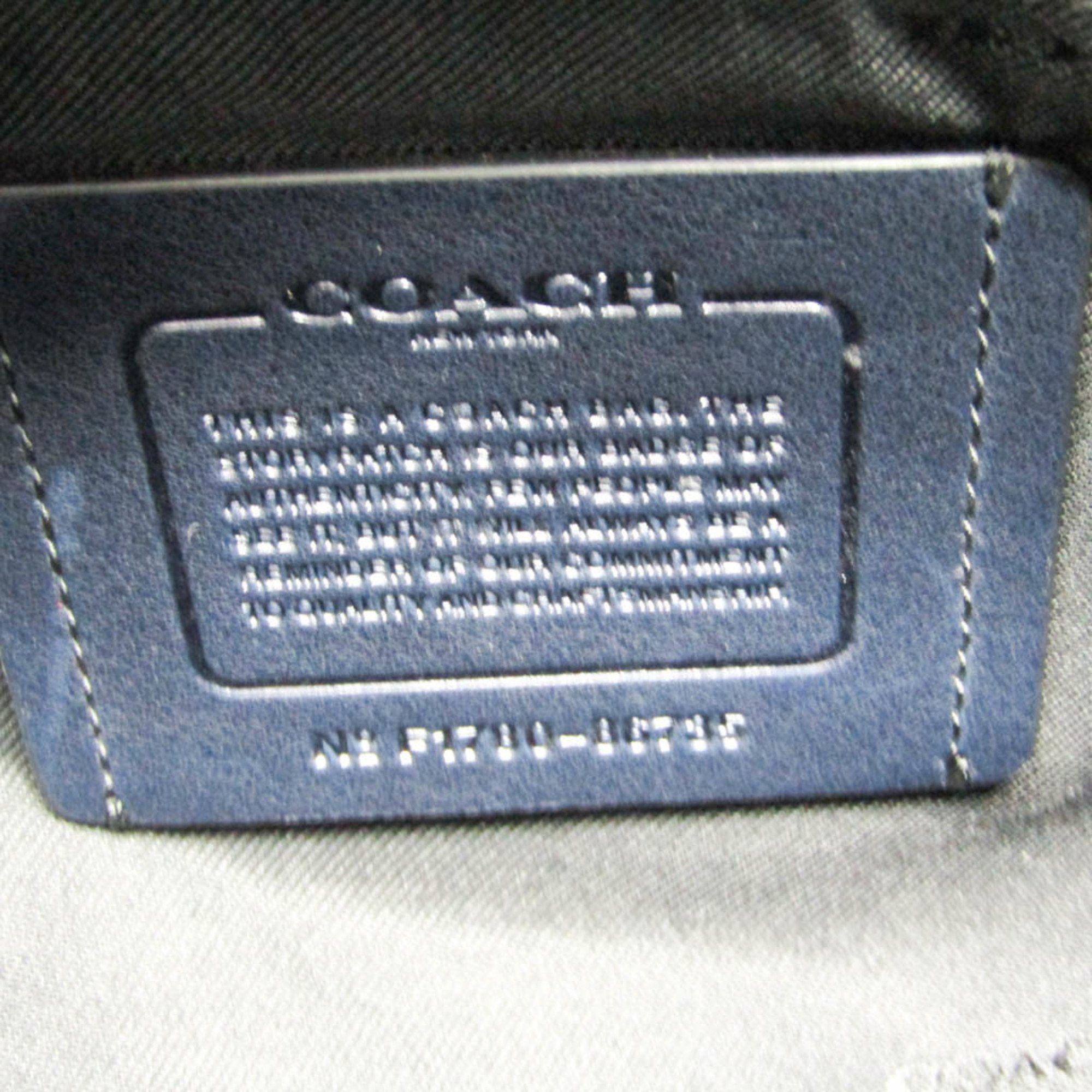 Coach Coach Manhattan 86735 Men's Leather,Suede Backpack Gray Size ONE SIZE - 11 Thumbnail
