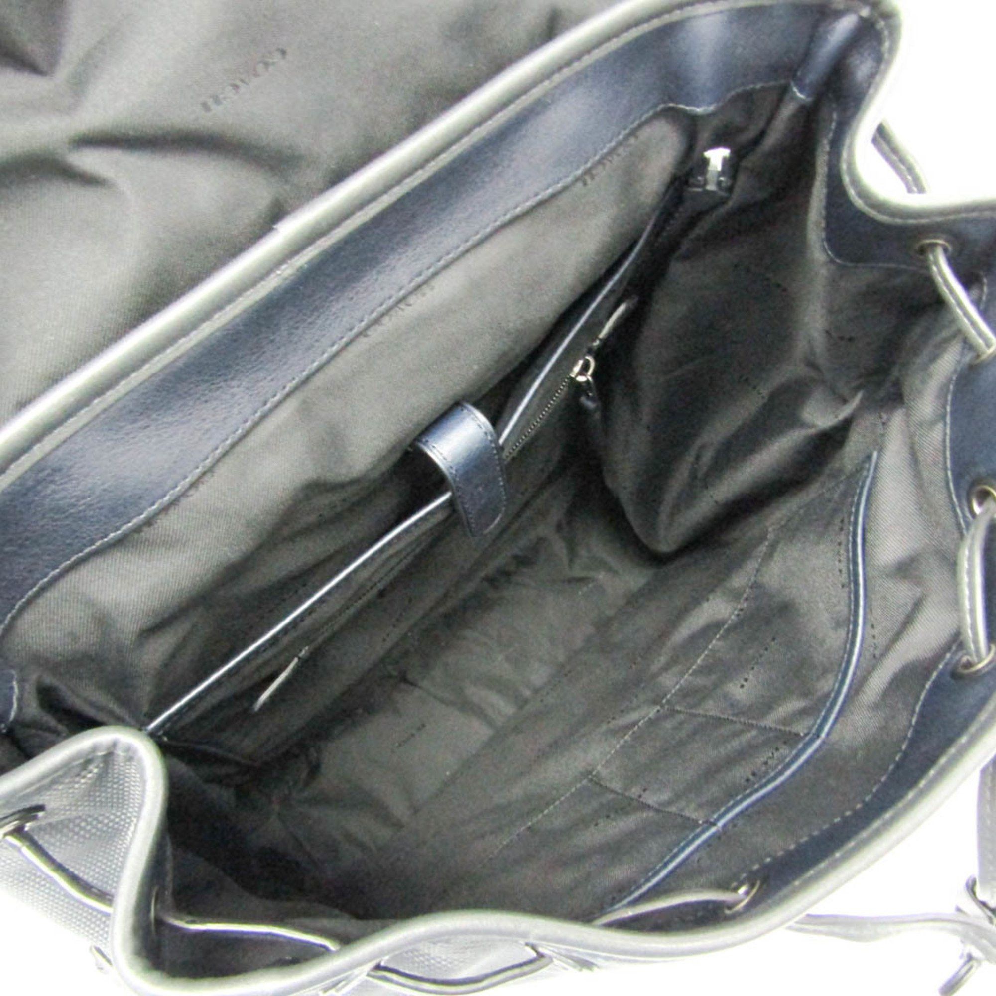 Coach Coach Manhattan 86735 Men's Leather,Suede Backpack Gray Size ONE SIZE - 3 Thumbnail