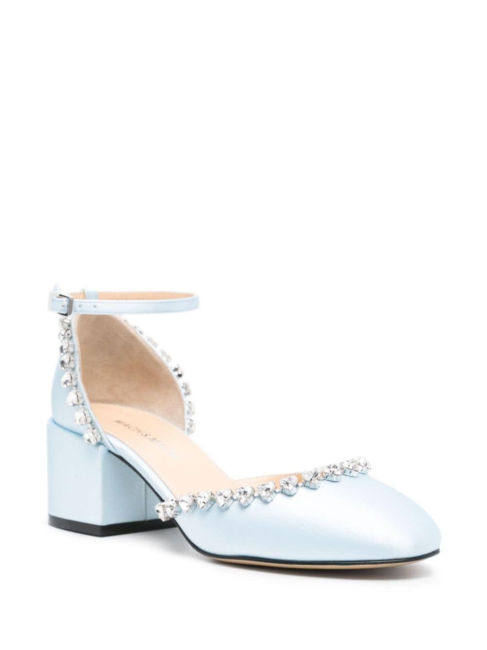 MACH & MACH AUDREY SATIN PUMPS Size US 6 / IT 36 - 4 Thumbnail