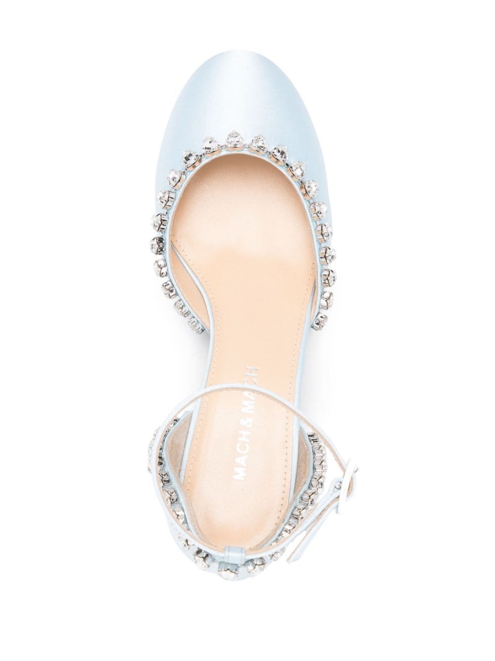 MACH & MACH AUDREY SATIN PUMPS Size US 6 / IT 36 - 3 Thumbnail