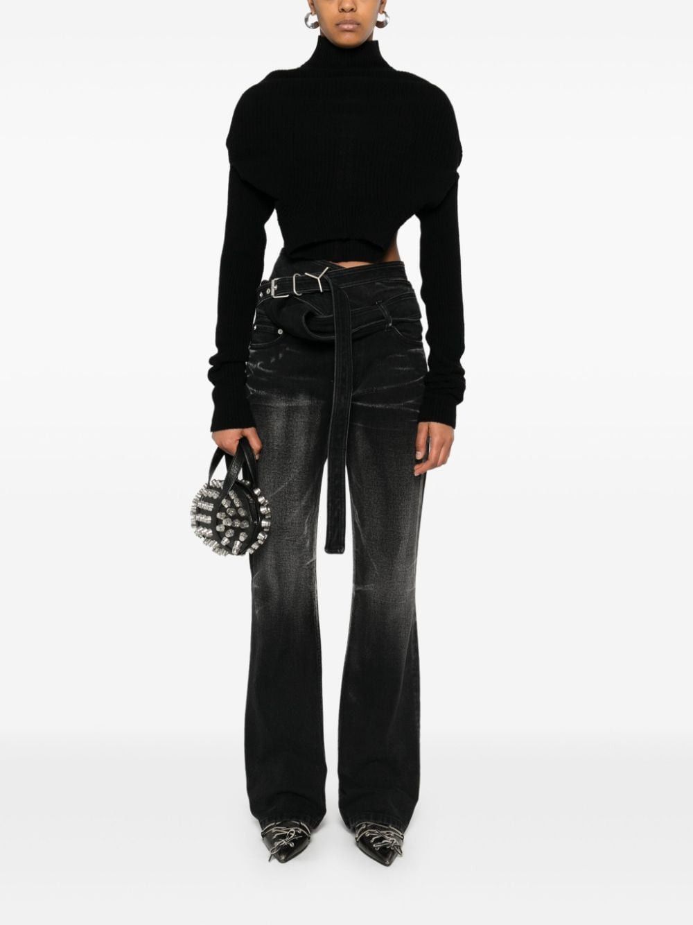 Rick Owens CASHMERE TURTLE-NECK JUMPER Size M / US 6-8 / IT 42-44 - 5 Thumbnail