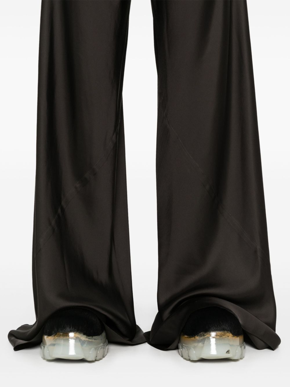 Rick Owens WIDE-LEG TROUSERS Size 27" / US 4 / IT 40 - 3 Thumbnail