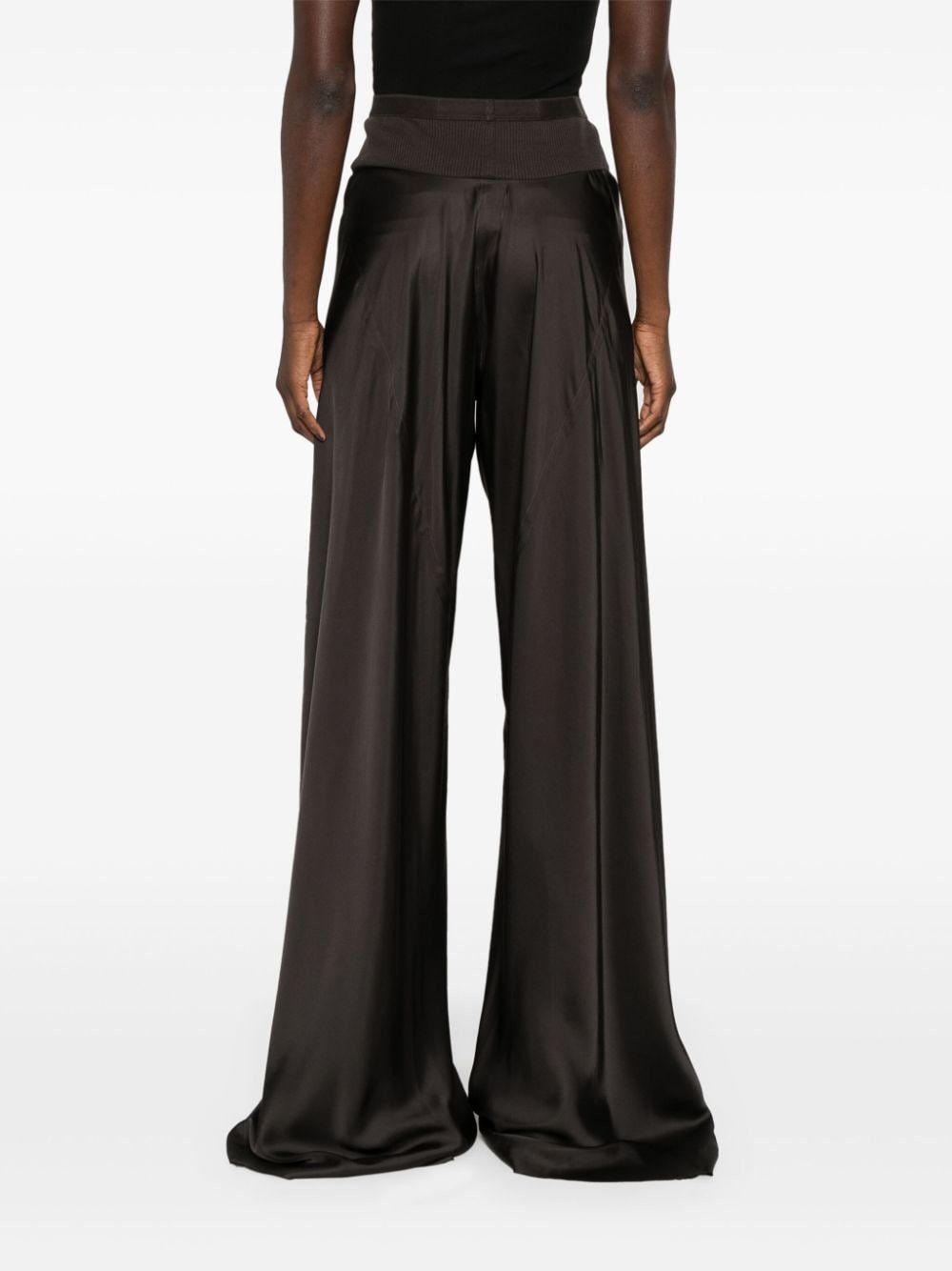 Rick Owens WIDE-LEG TROUSERS Size 27" / US 4 / IT 40 - 2 Thumbnail
