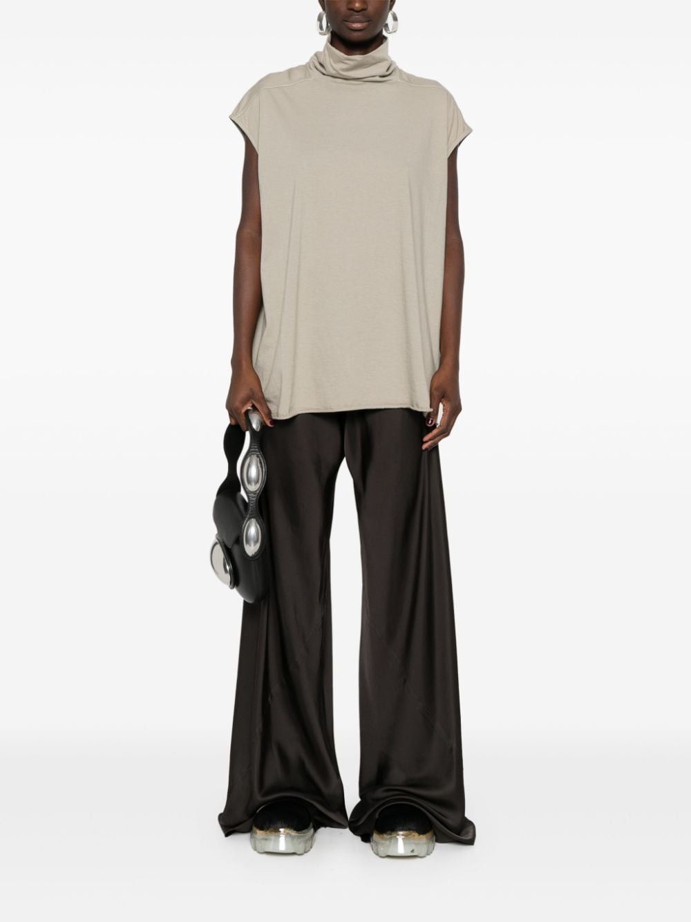 Rick Owens WIDE-LEG TROUSERS Size 27" / US 4 / IT 40 - 5 Thumbnail