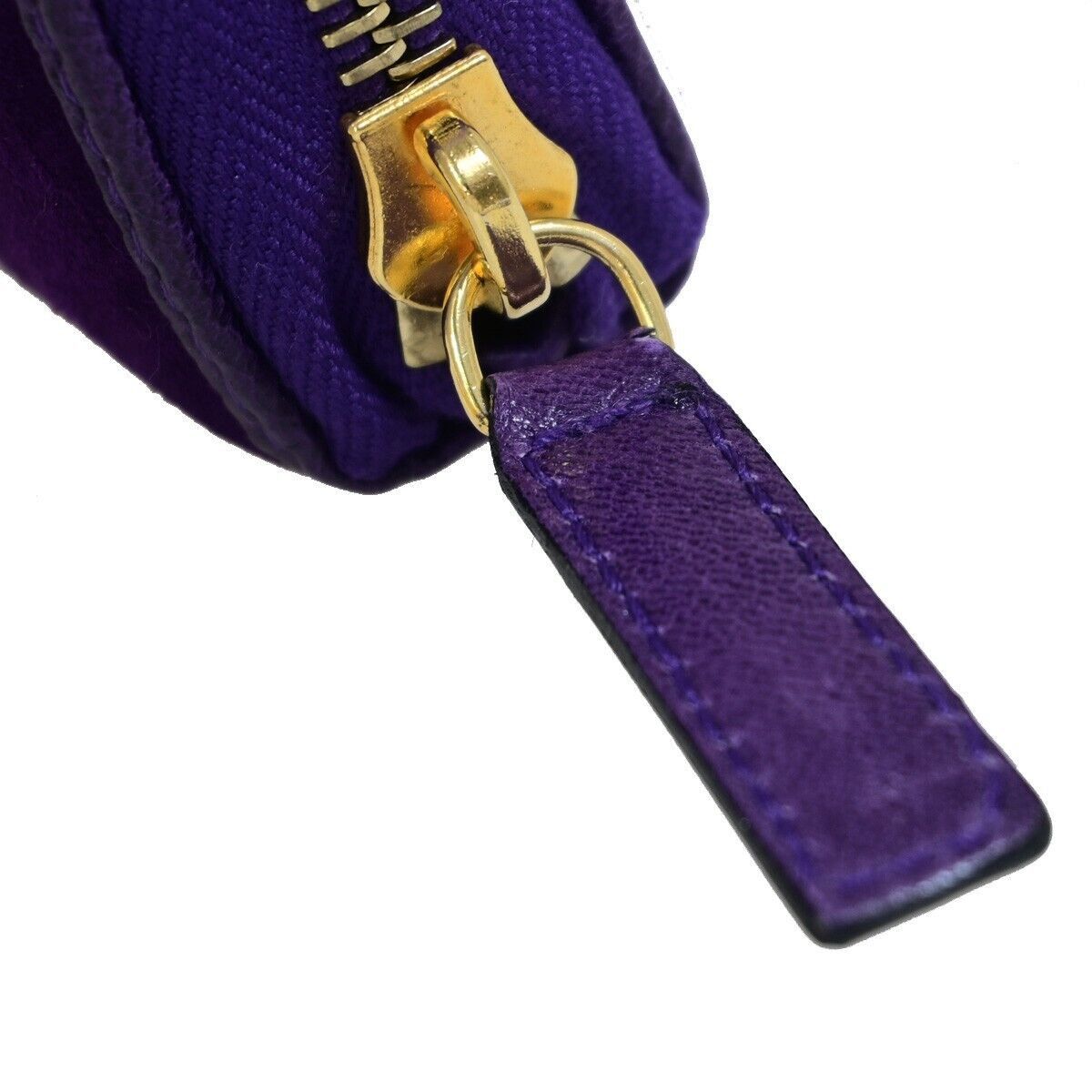 Fendi Zucca Purple Suede Wallet (Pre-Owned) Size ONE SIZE - 5 Thumbnail