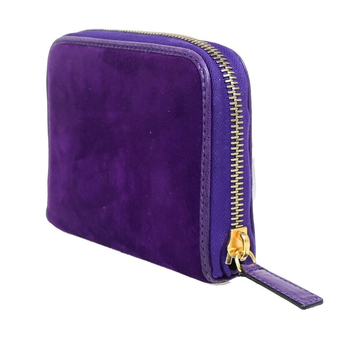 Fendi Zucca Purple Suede Wallet (Pre-Owned) Size ONE SIZE - 3 Thumbnail