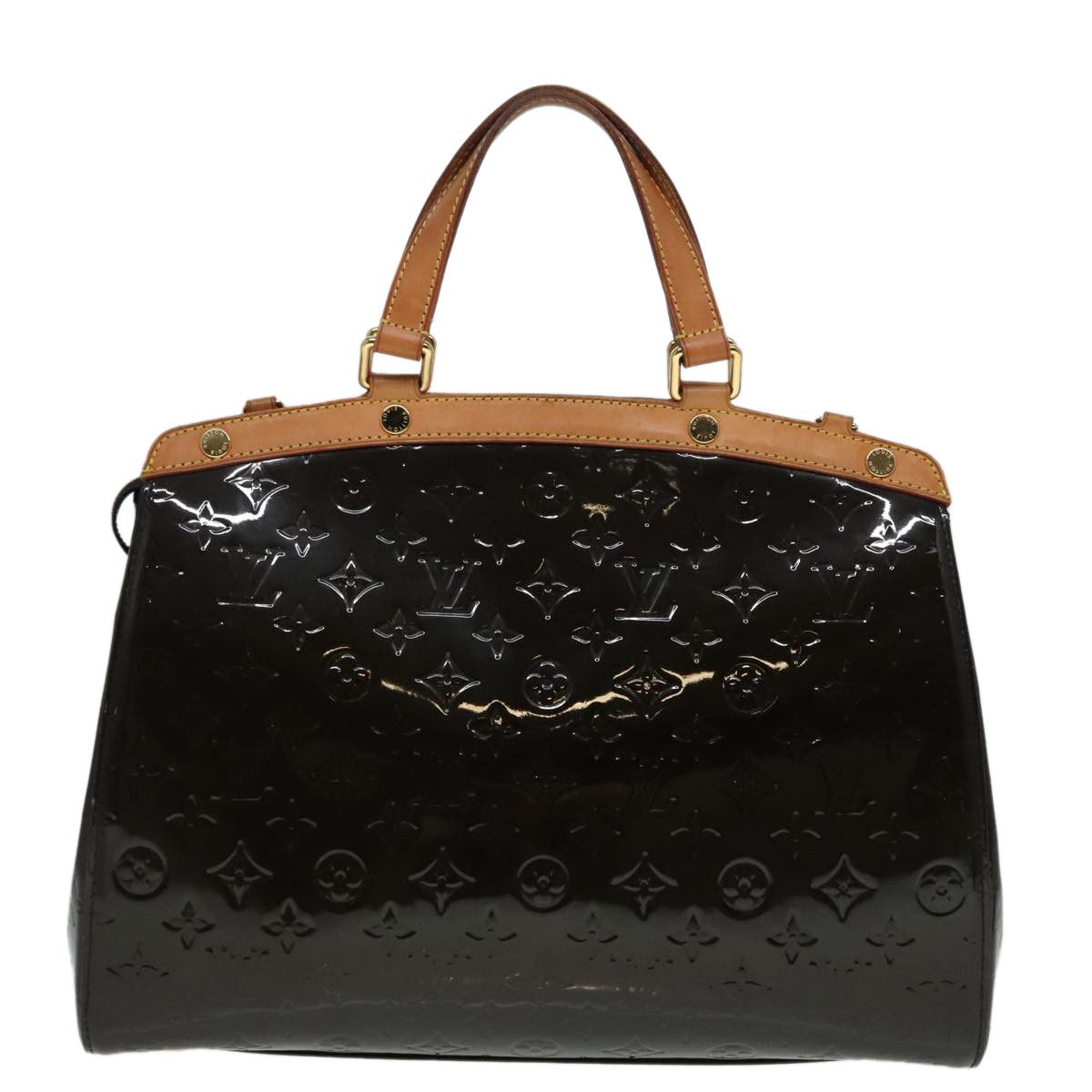 Louis Vuitton Blair Burgundy Patent Leather Handbag (Pre-Owned) Size ONE SIZE - 2 Thumbnail