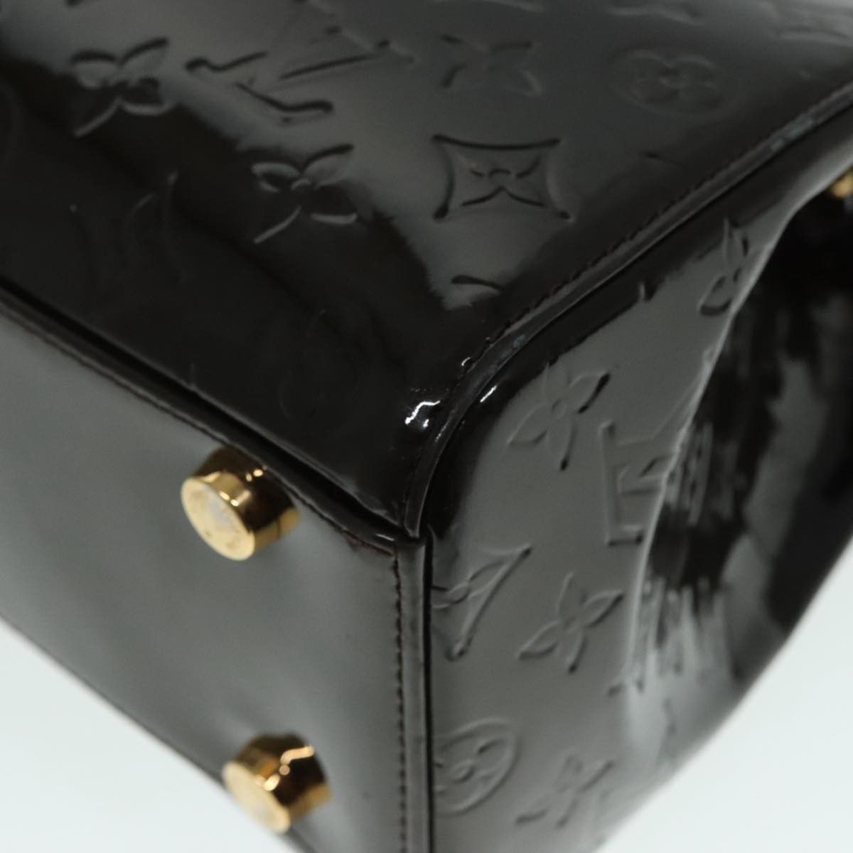 Louis Vuitton Blair Burgundy Patent Leather Handbag (Pre-Owned) Size ONE SIZE - 19 Thumbnail