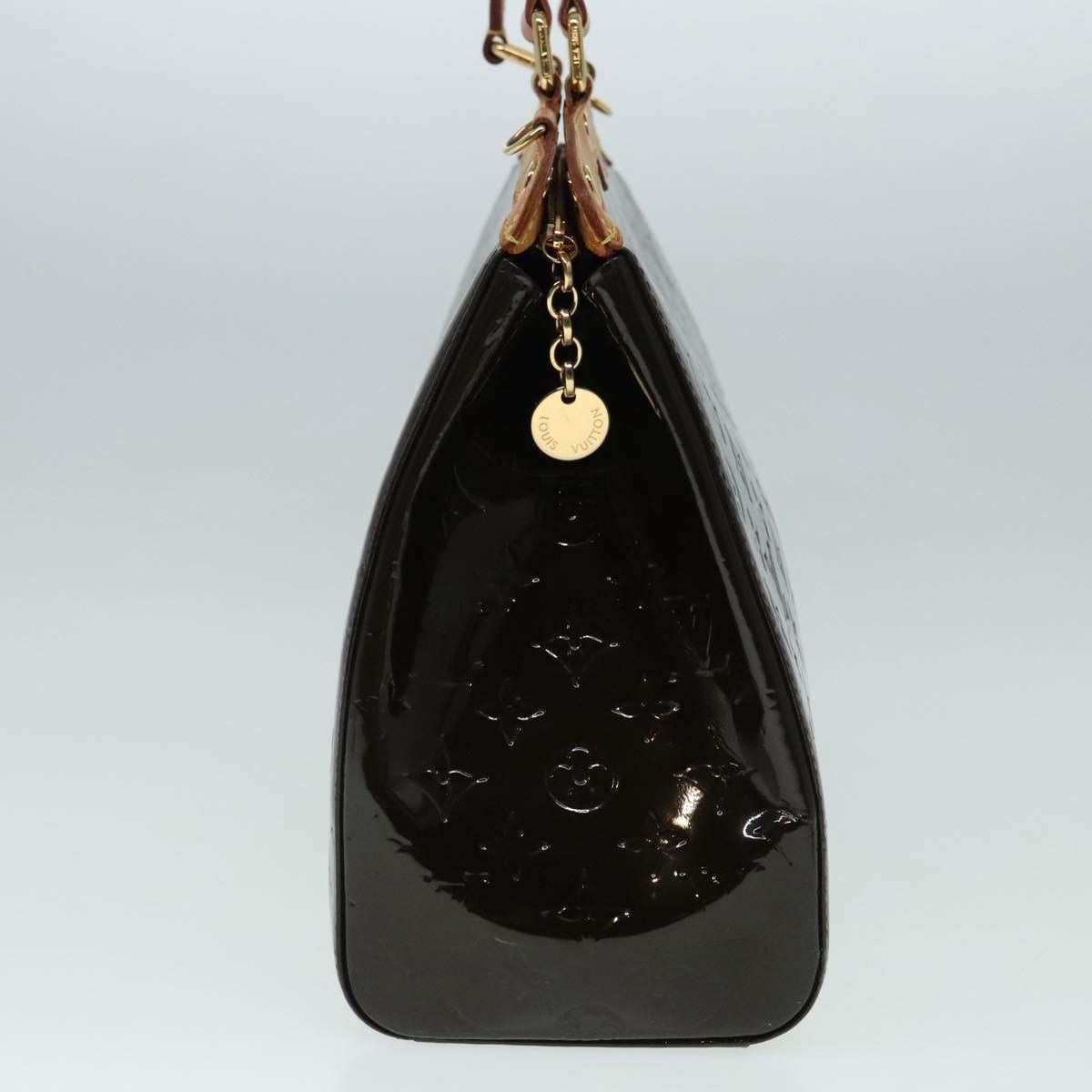Louis Vuitton Blair Burgundy Patent Leather Handbag (Pre-Owned) Size ONE SIZE - 13 Thumbnail