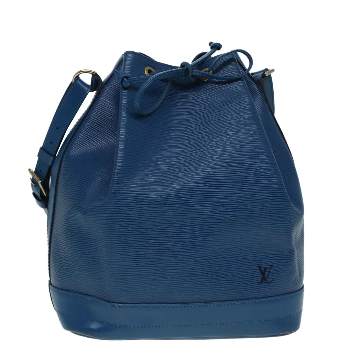 Louis Vuitton Noé Blue Leather Shoulder Bag (Pre-Owned) Size ONE SIZE - 12 Thumbnail