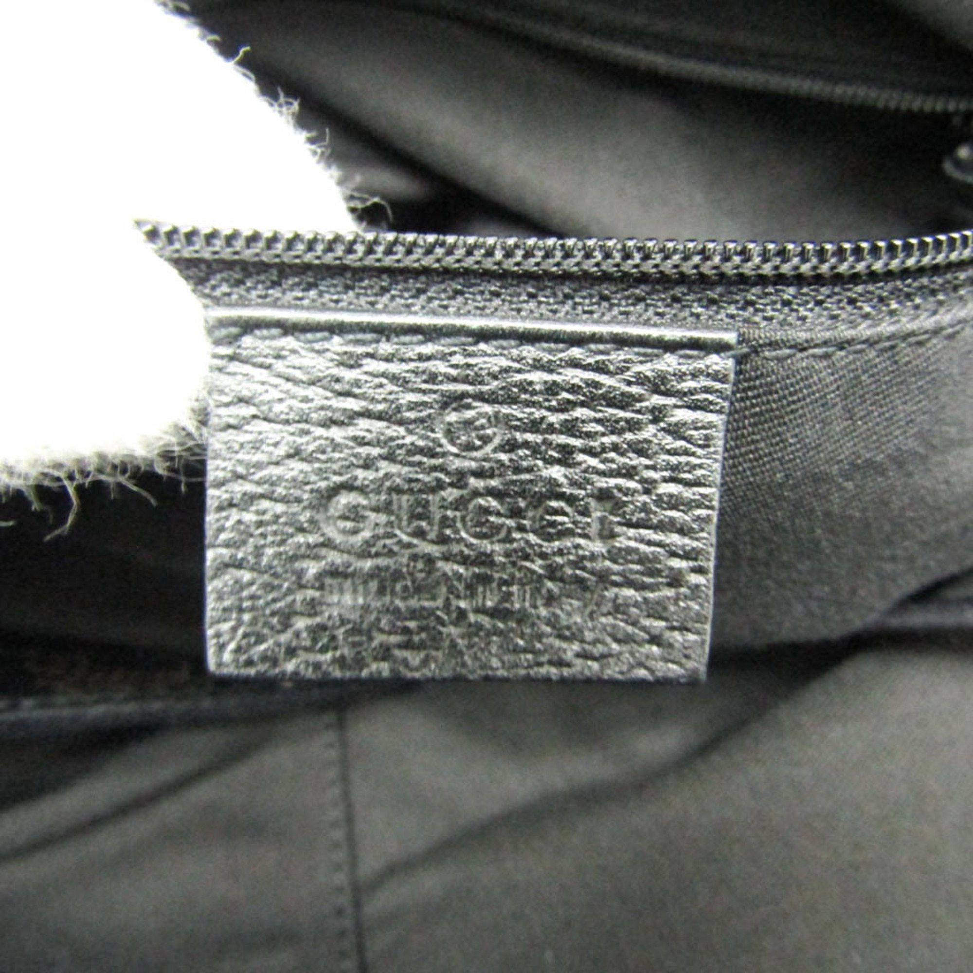 Gucci Black Canvas Tote Bag (Pre-Owned) Size ONE SIZE - 8 Thumbnail