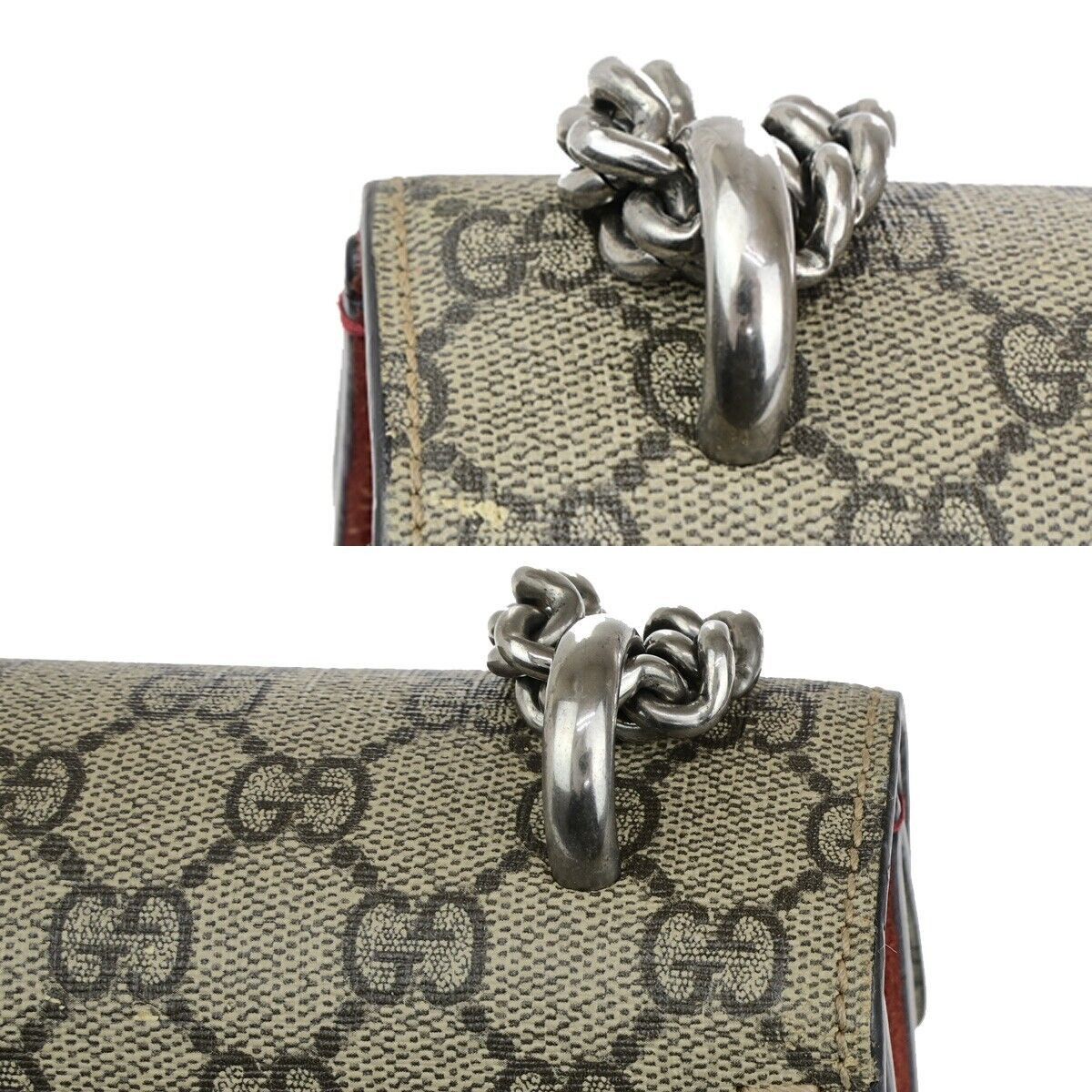 Gucci Dionysus Beige Canvas Shoulder Bag (Pre-Owned) Size ONE SIZE - 13 Thumbnail