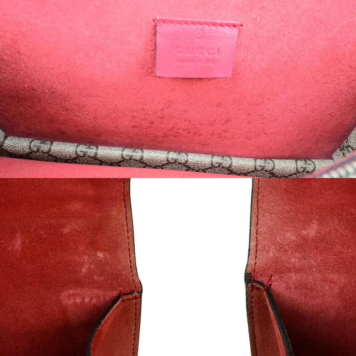 Gucci Dionysus Beige Canvas Shoulder Bag (Pre-Owned) Size ONE SIZE - 19 Thumbnail