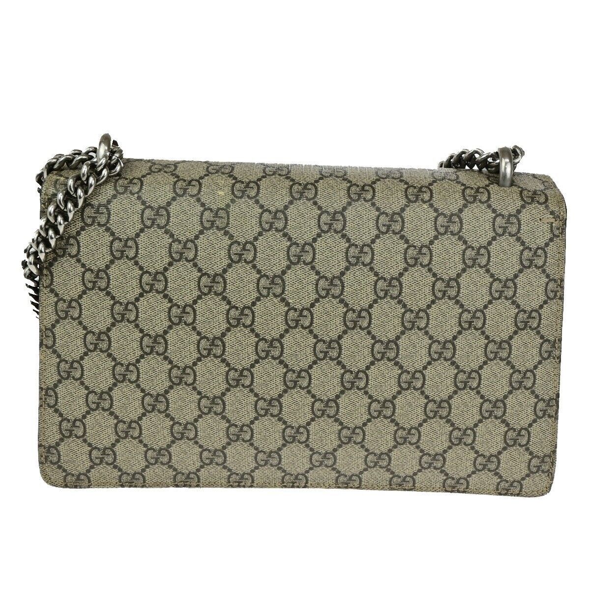 Gucci Dionysus Beige Canvas Shoulder Bag (Pre-Owned) Size ONE SIZE - 2 Thumbnail