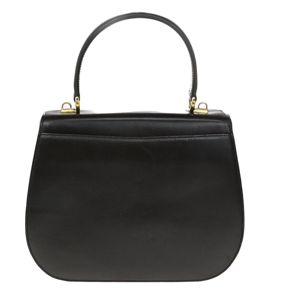 Gucci Brown Leather Handbag (Pre-Owned) Size ONE SIZE - 2 Thumbnail