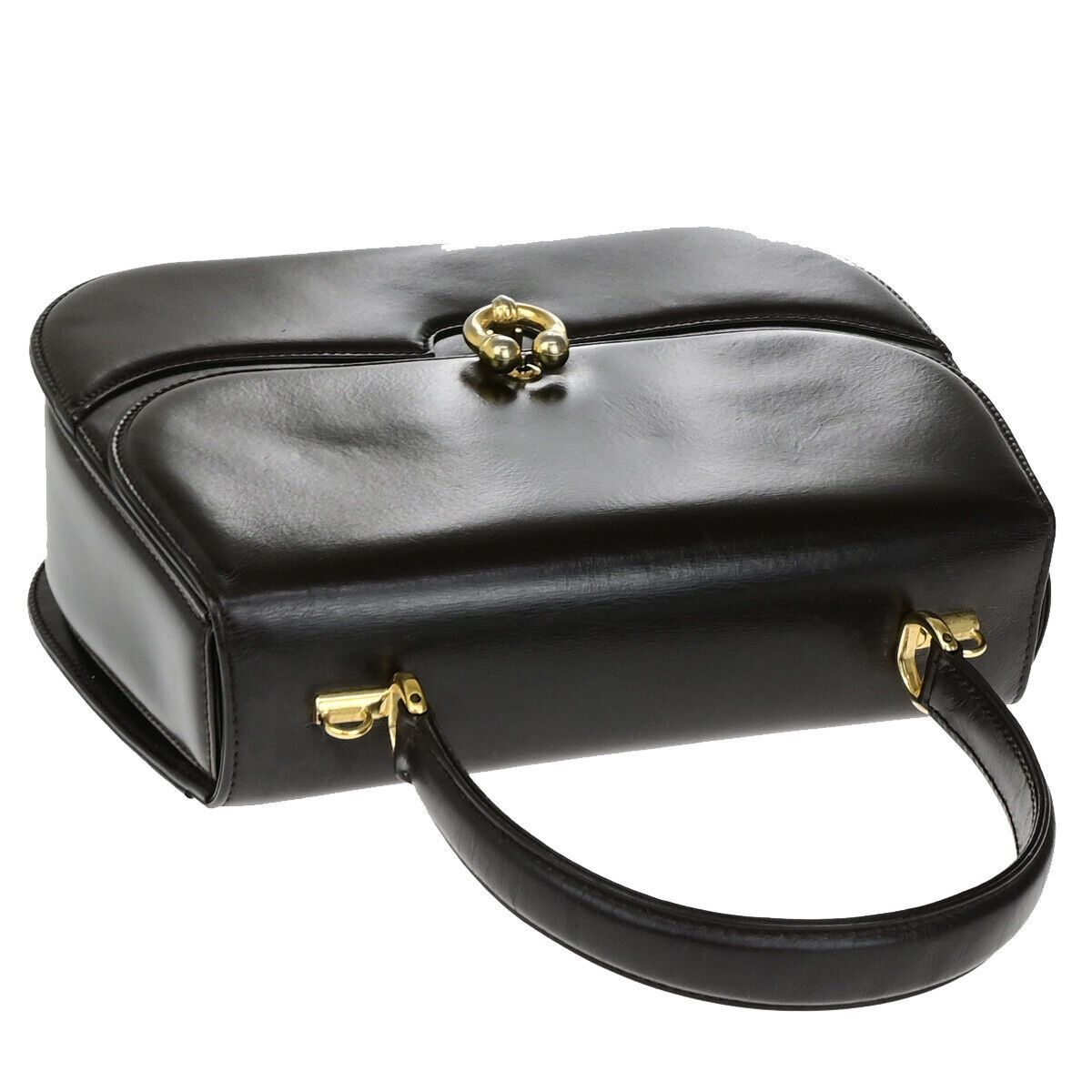 Gucci Brown Leather Handbag (Pre-Owned) Size ONE SIZE - 5 Thumbnail
