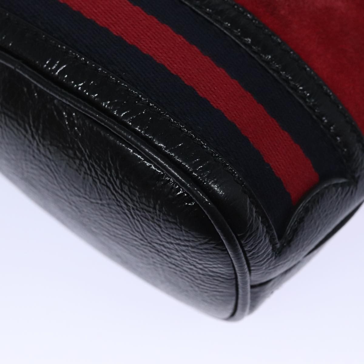 Gucci Ophidia Red Suede Shoulder Bag (Pre-Owned) Size ONE SIZE - 16 Thumbnail