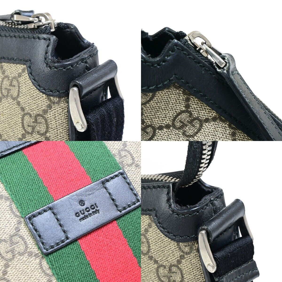 Gucci Beige Canvas Shoulder Bag (Pre-Owned) Size ONE SIZE - 9 Thumbnail