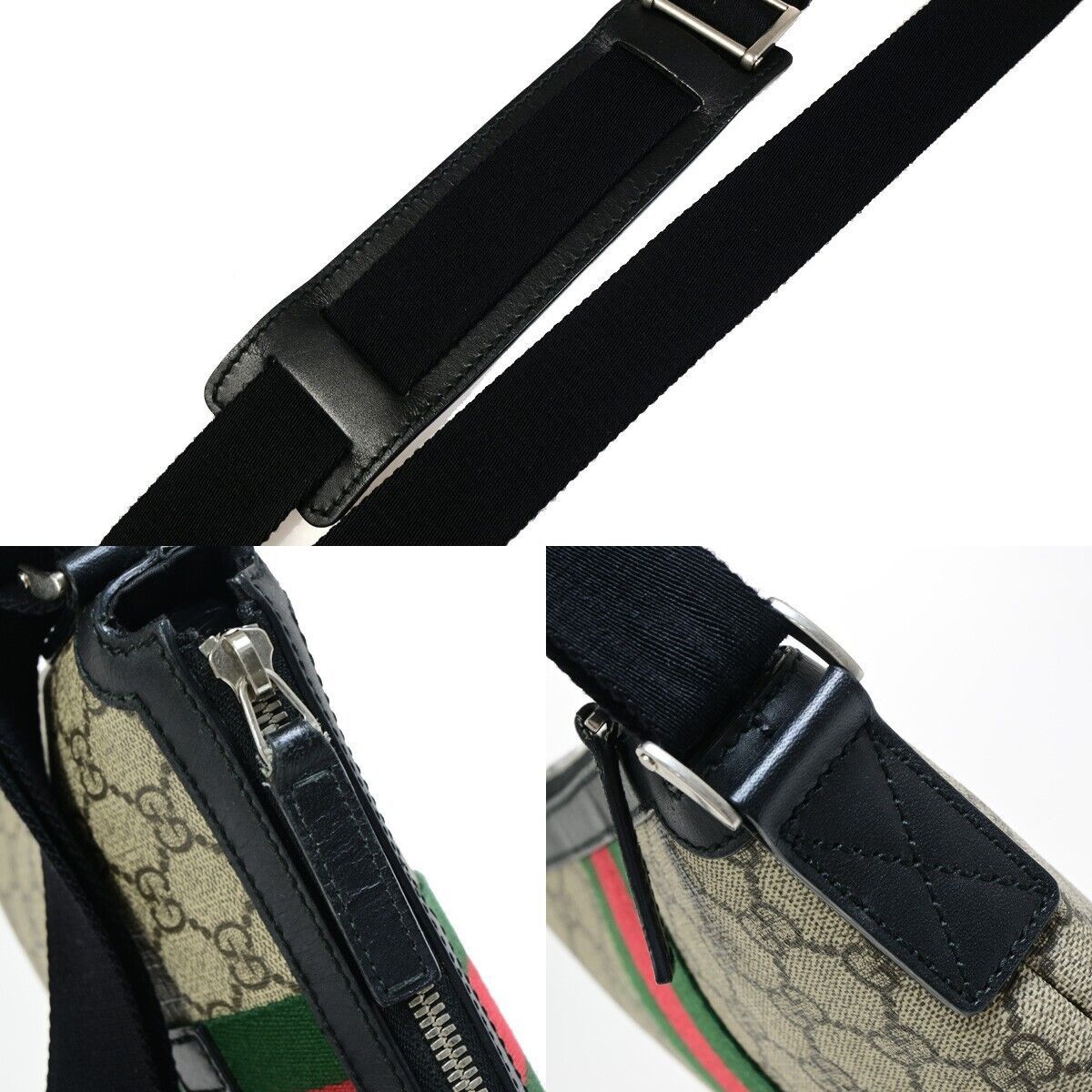 Gucci Beige Canvas Shoulder Bag (Pre-Owned) Size ONE SIZE - 6 Thumbnail