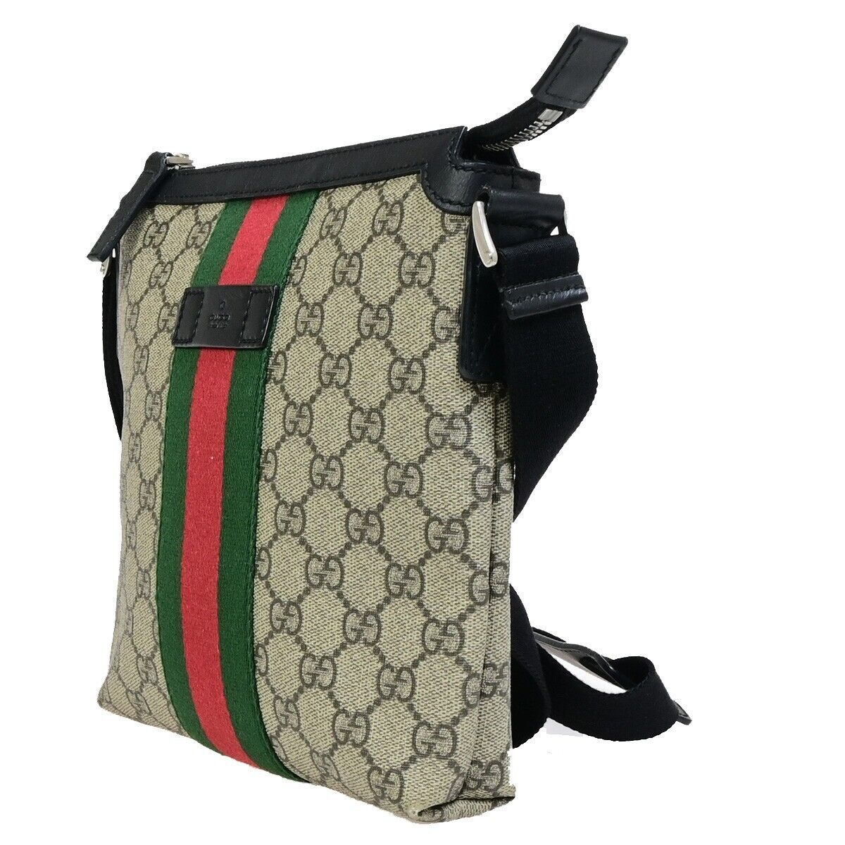 Gucci Beige Canvas Shoulder Bag (Pre-Owned) Size ONE SIZE - 3 Thumbnail
