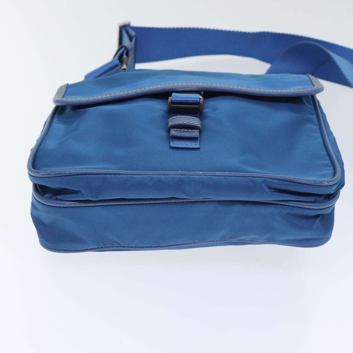 Prada Re-Nylon Blue Canvas Shoulder Bag (Pre-Owned) Size ONE SIZE - 20 Thumbnail