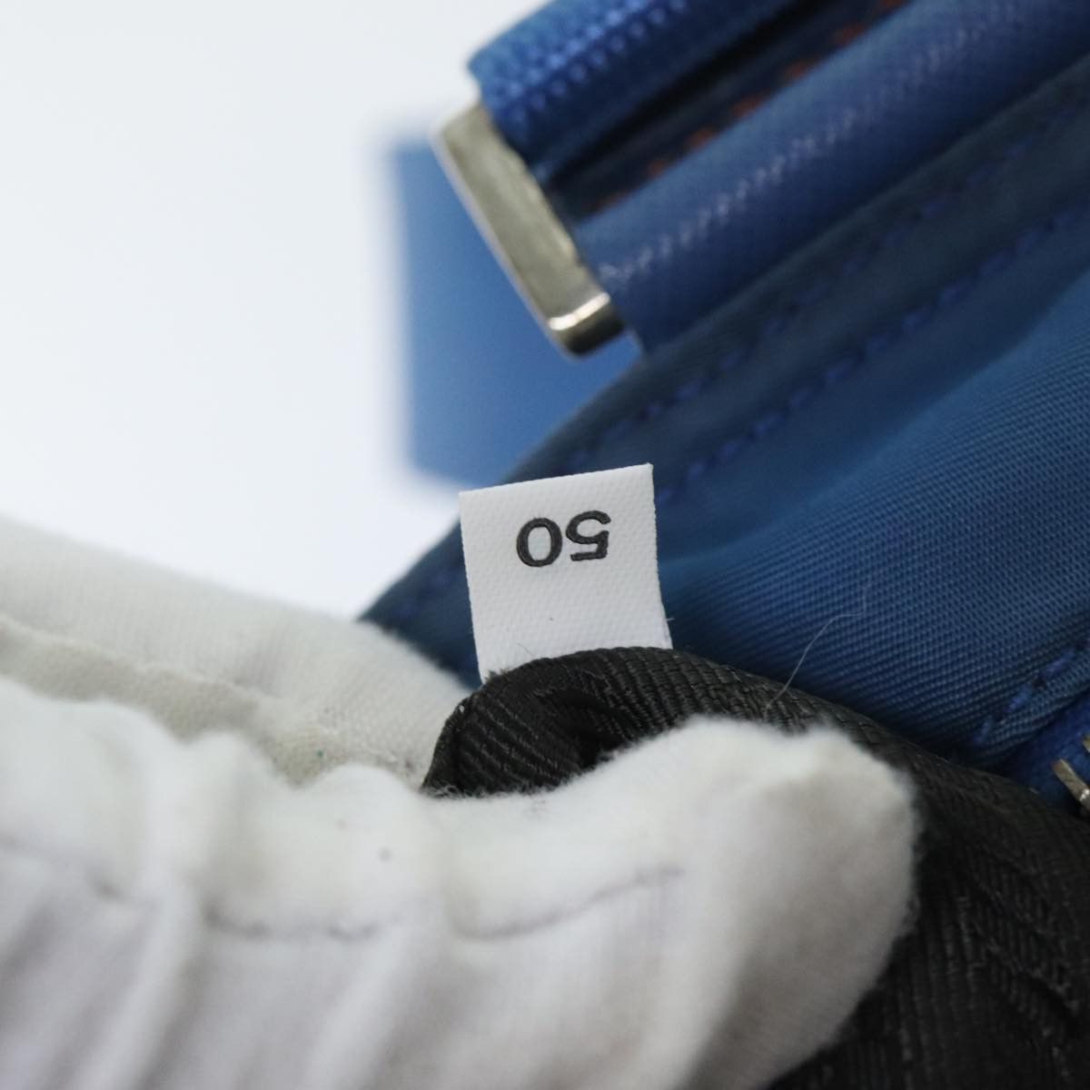 Prada Re-Nylon Blue Canvas Shoulder Bag (Pre-Owned) Size ONE SIZE - 14 Thumbnail