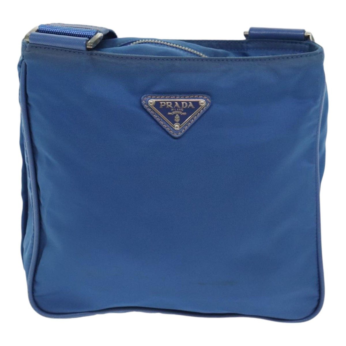 Prada Re-Nylon Blue Canvas Shoulder Bag (Pre-Owned) Size ONE SIZE - 19 Thumbnail