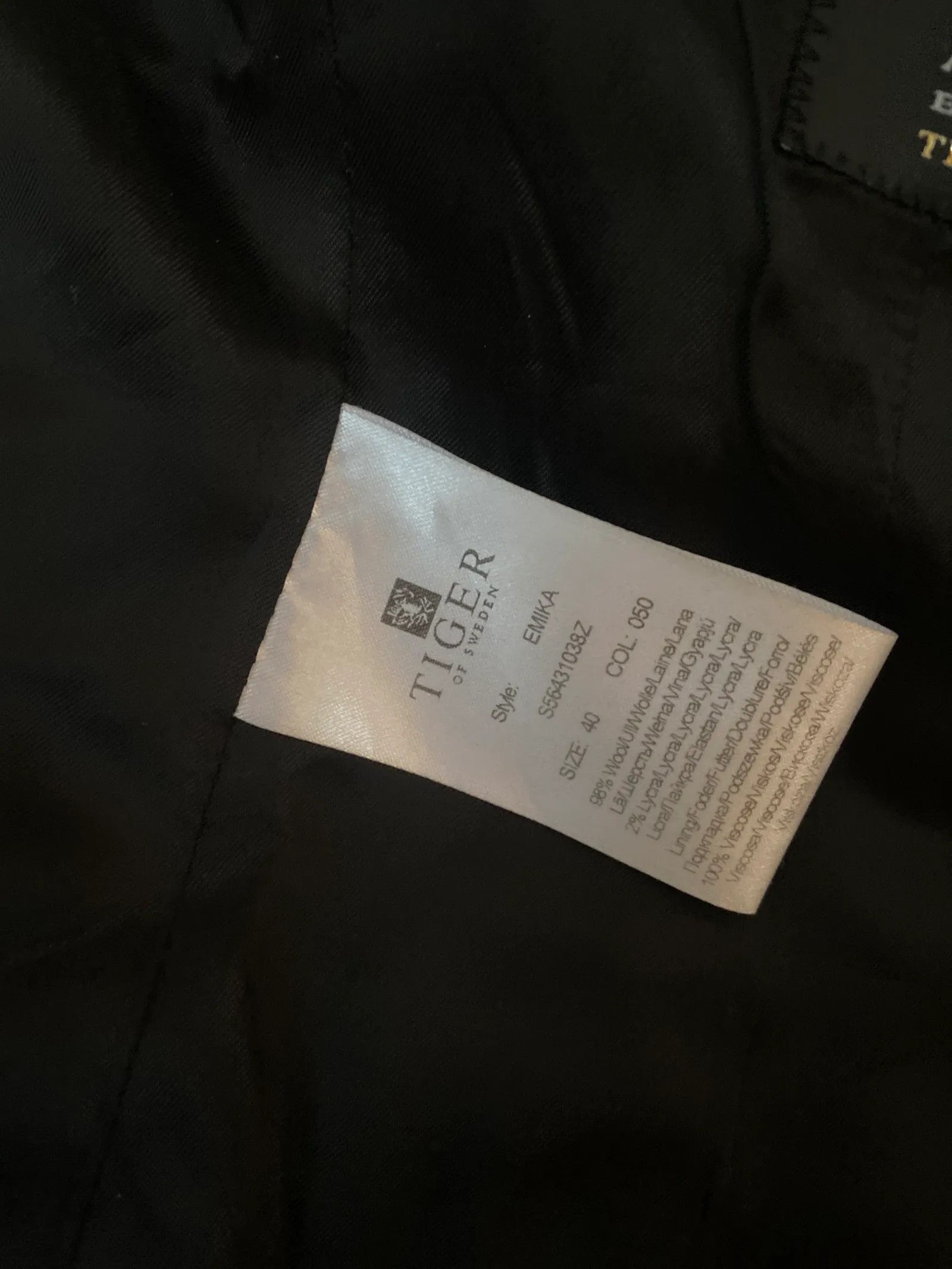 Tiger of Sweden Tiger of Sweden Emika Blazer Size M / US 6-8 / IT 42-44 - 3 Thumbnail
