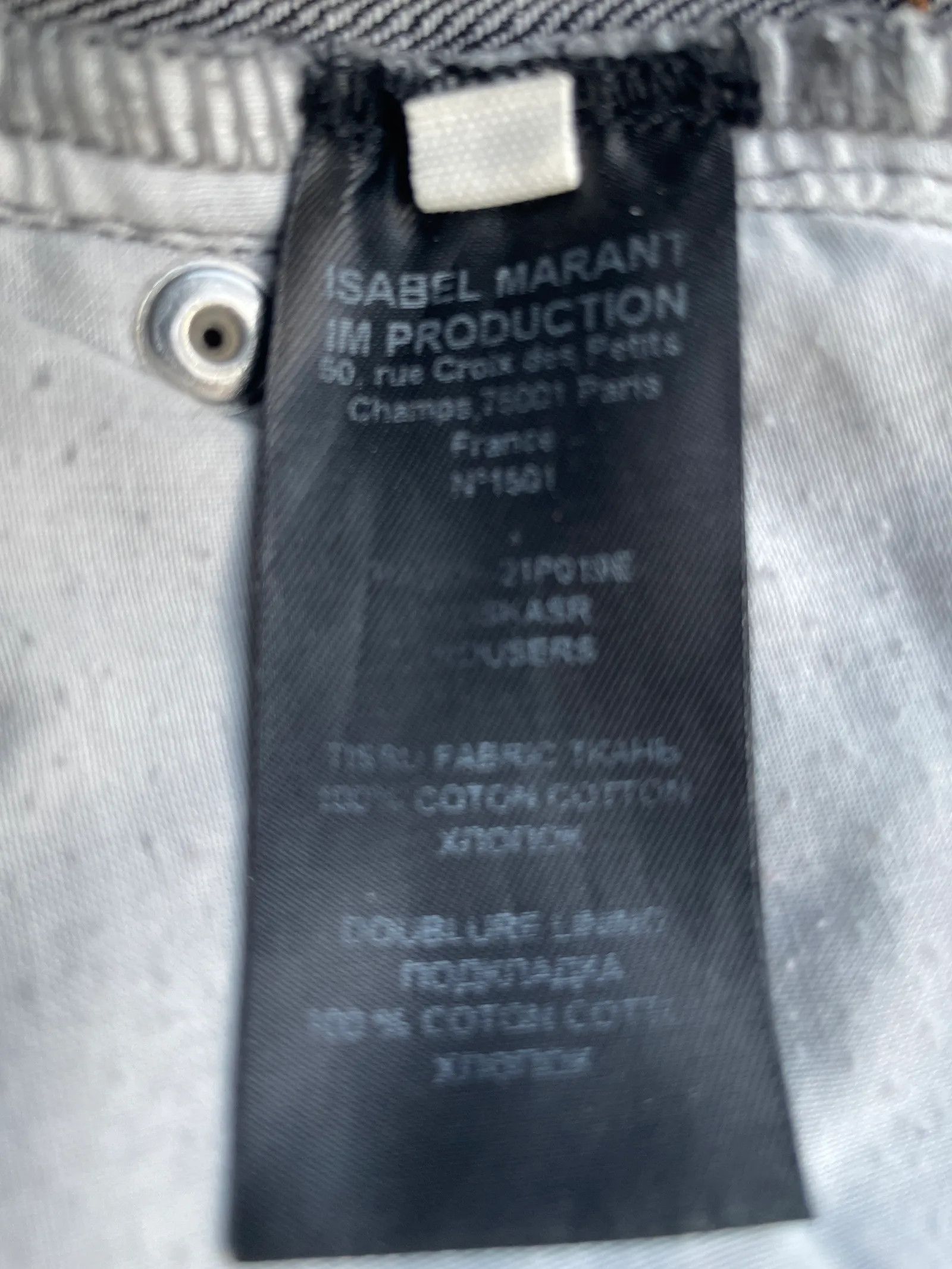 Isabel Marant Isabel Marant Jeans Size 36" / US 14 / IT 50 - 3 Thumbnail