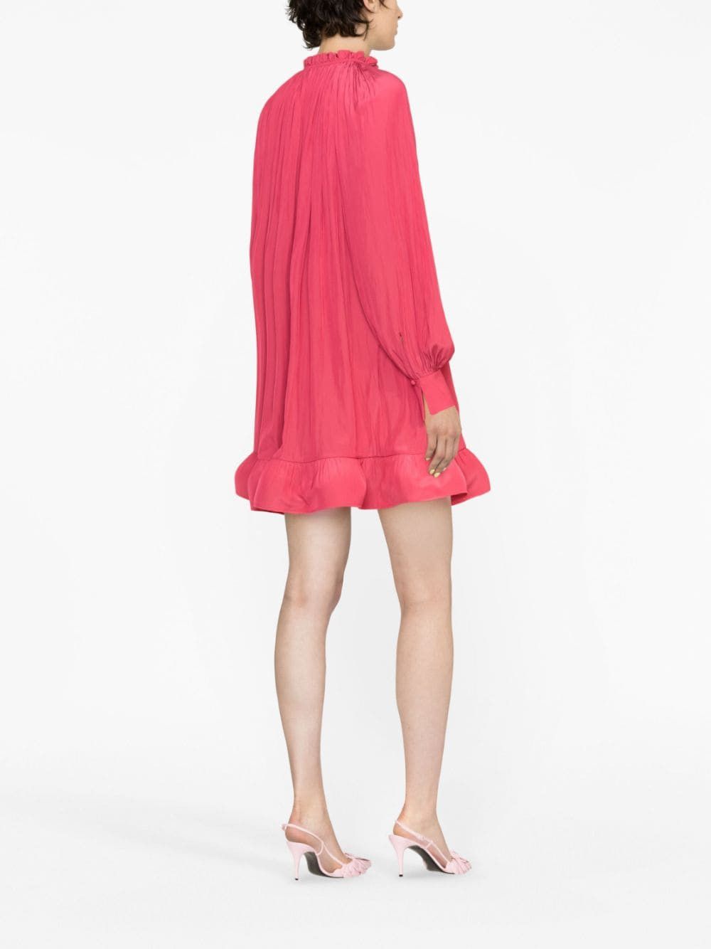 Lanvin RUFFLES SHORT DRESS Size S / US 4 / IT 40 - 4 Thumbnail
