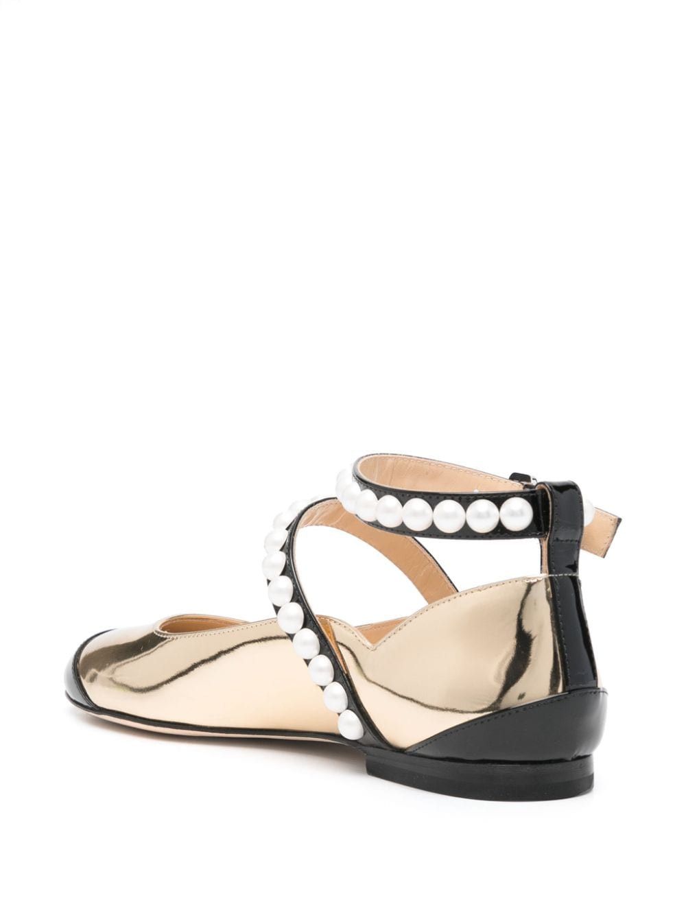 MACH & MACH LEATHER BICOLOR BALLETS Size US 6 / IT 36 - 4 Thumbnail