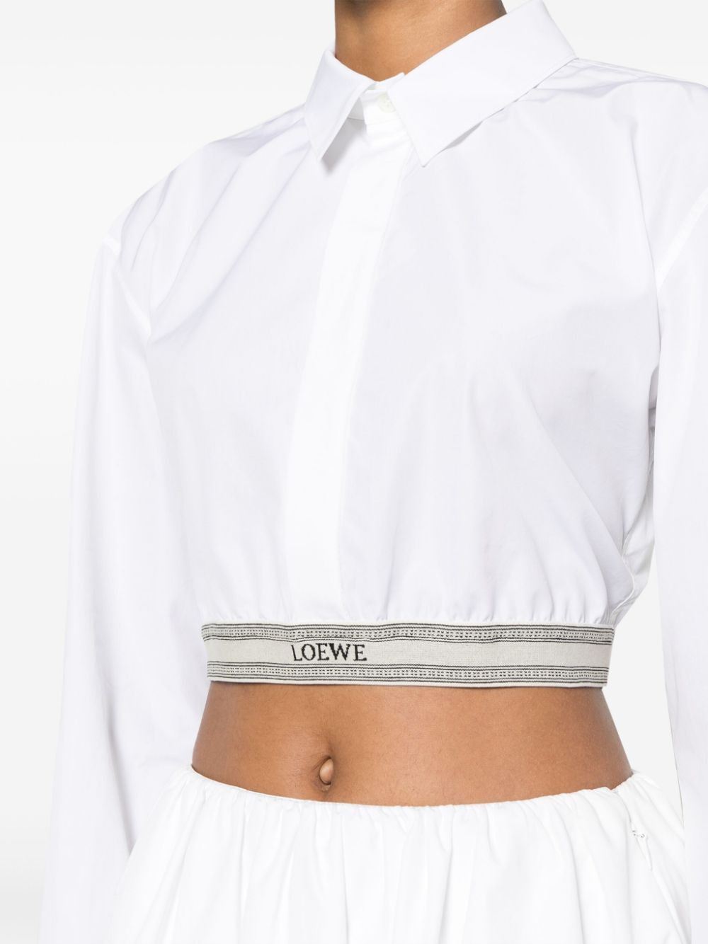 Loewe COTTON CROPPED SHIRT Size S / US 4 / IT 40 - 5 Thumbnail