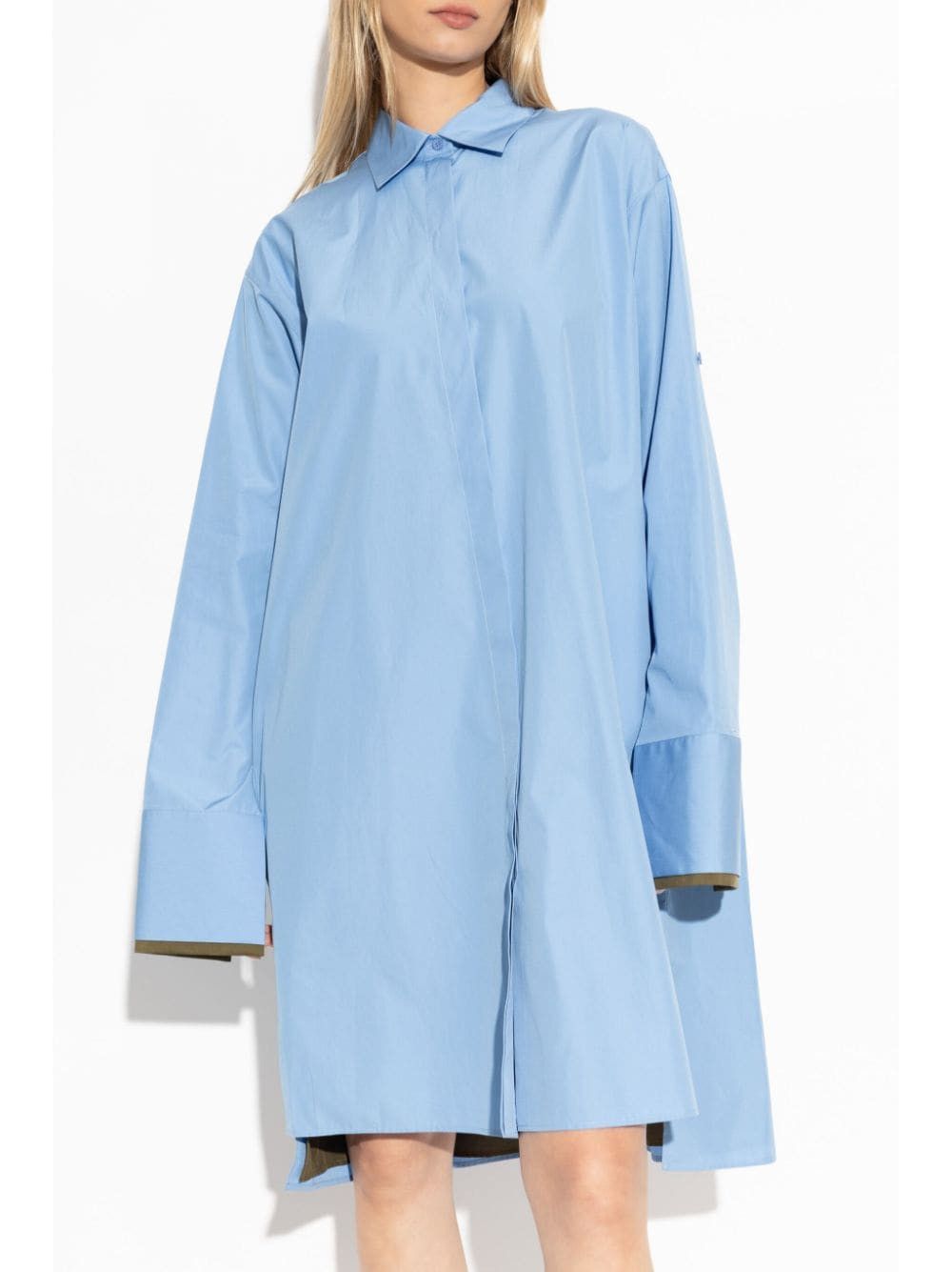 Loewe COTTON CHEMISIER DRESS Size XS / US 0-2 / IT 36-38 - 3 Thumbnail