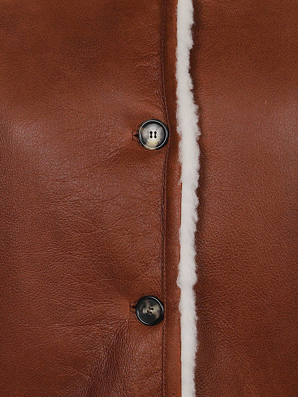 Loewe SHEARLING LEATHER JACKET Size S / US 4 / IT 40 - 3 Thumbnail