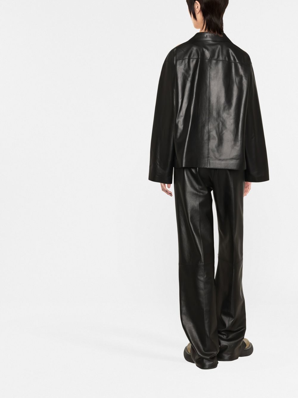 Loewe ANAGRAM PATCH LEATHER PYJAMA BLOUSE Size S / US 4 / IT 40 - 2 Thumbnail